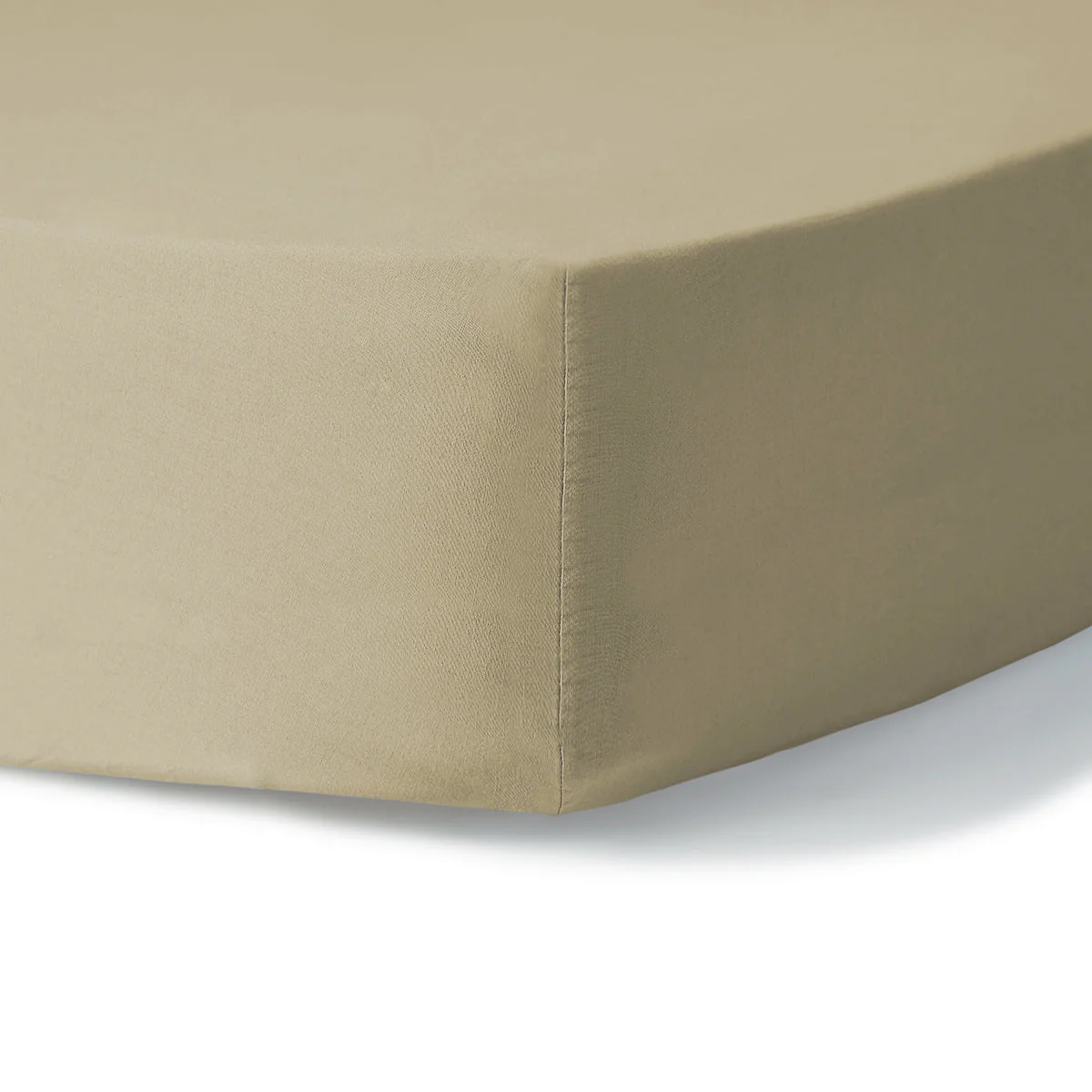 Drap Housse Luna - Sable - Coton Lavé