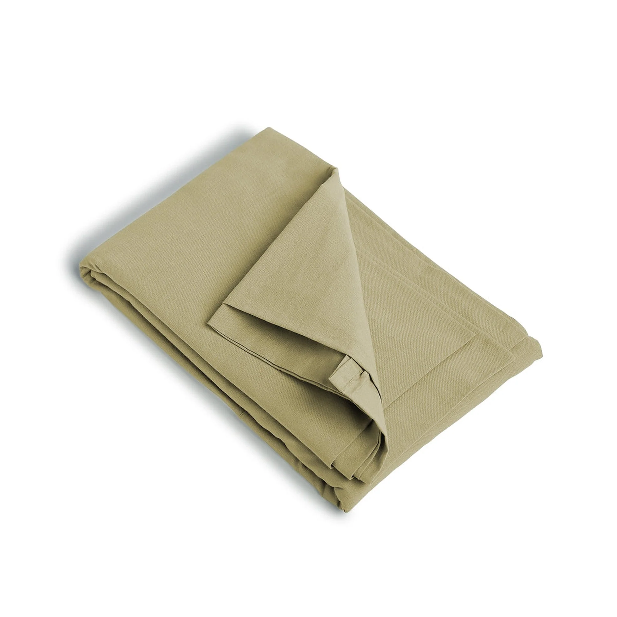 Drap Housse Luna - Sable - Coton Lavé - Image 3