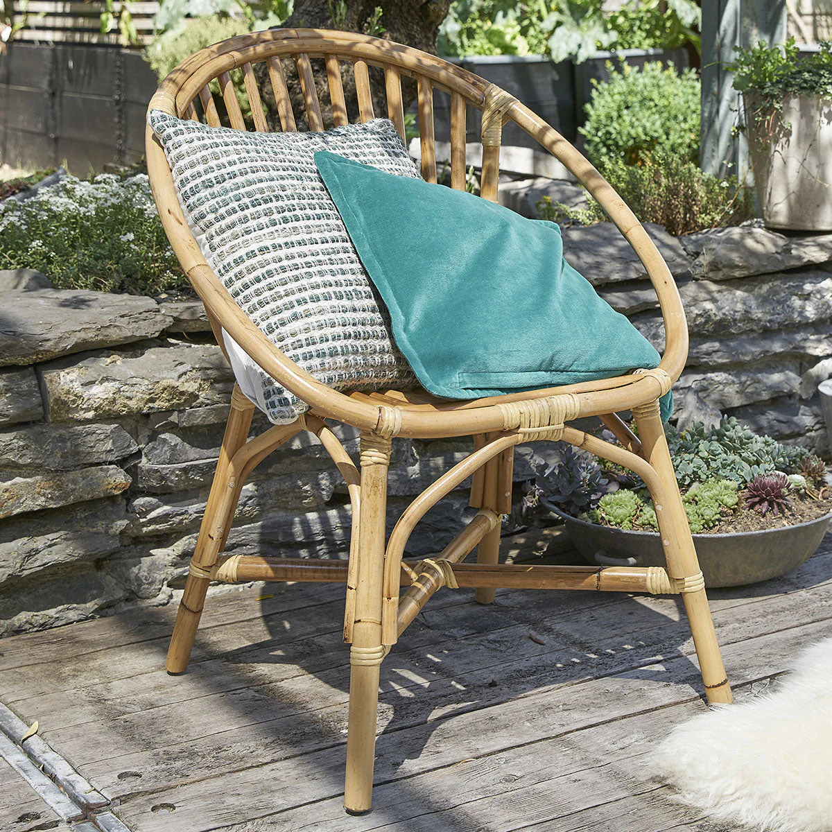 Fauteuil Paola - Rotin - Naturel - Image 5