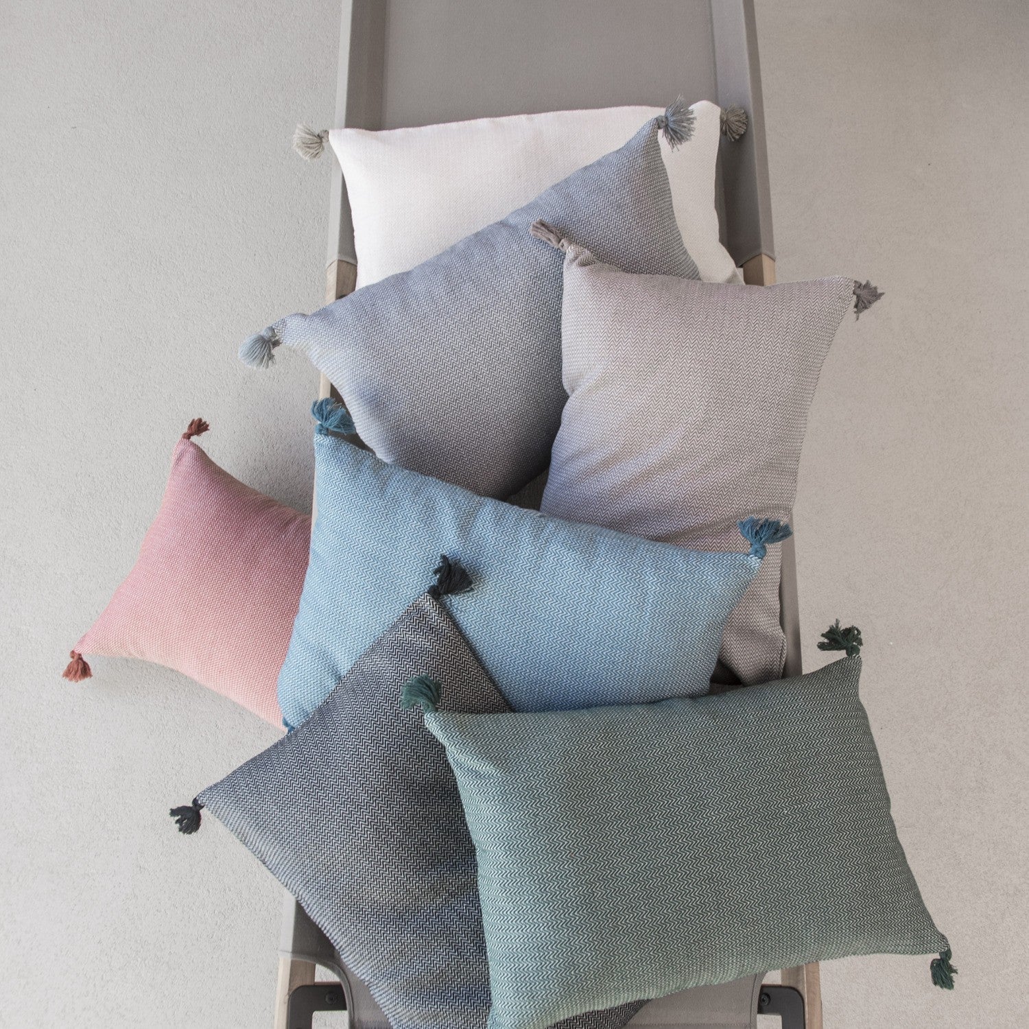 Housse De Coussin Stockholm - Taupe Clair - Coton - Image 4