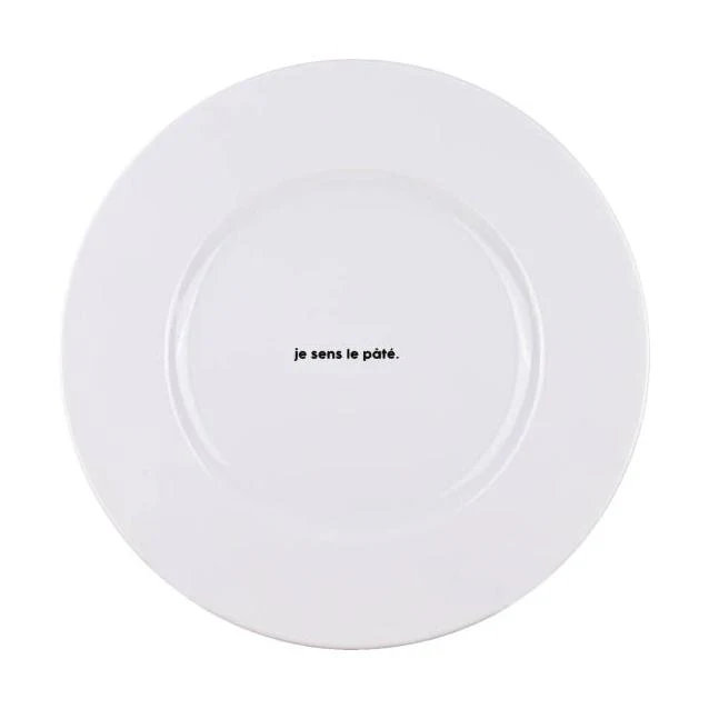 Assiette Je Sens Le Pâté