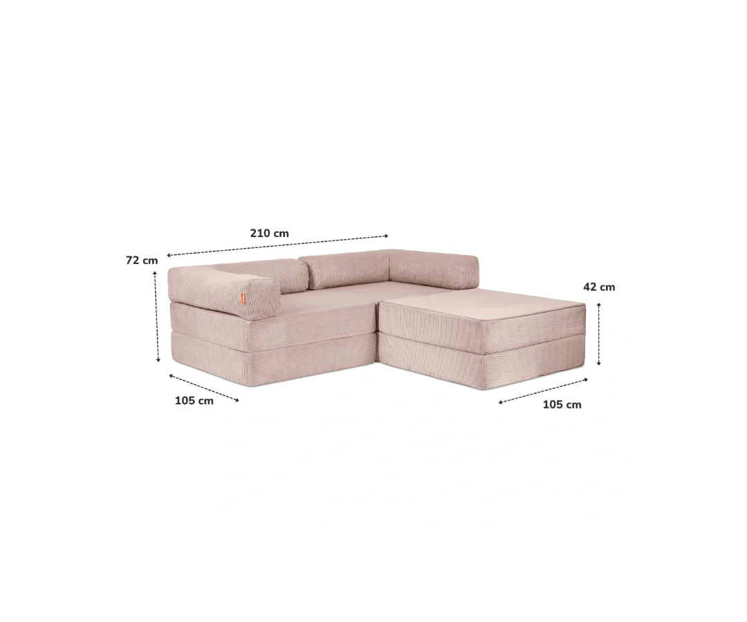 Sofa Family Corner 2 Places - Image 13