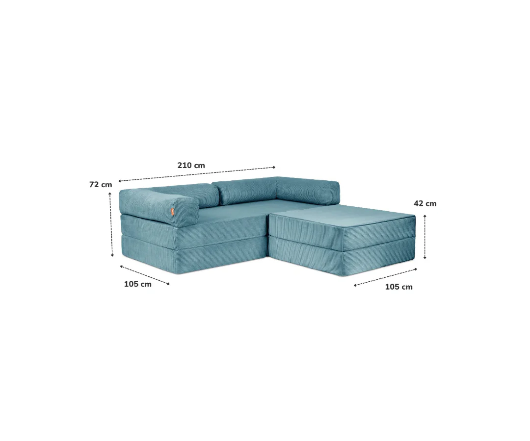 Sofa Family Corner 2 Places - Image 9