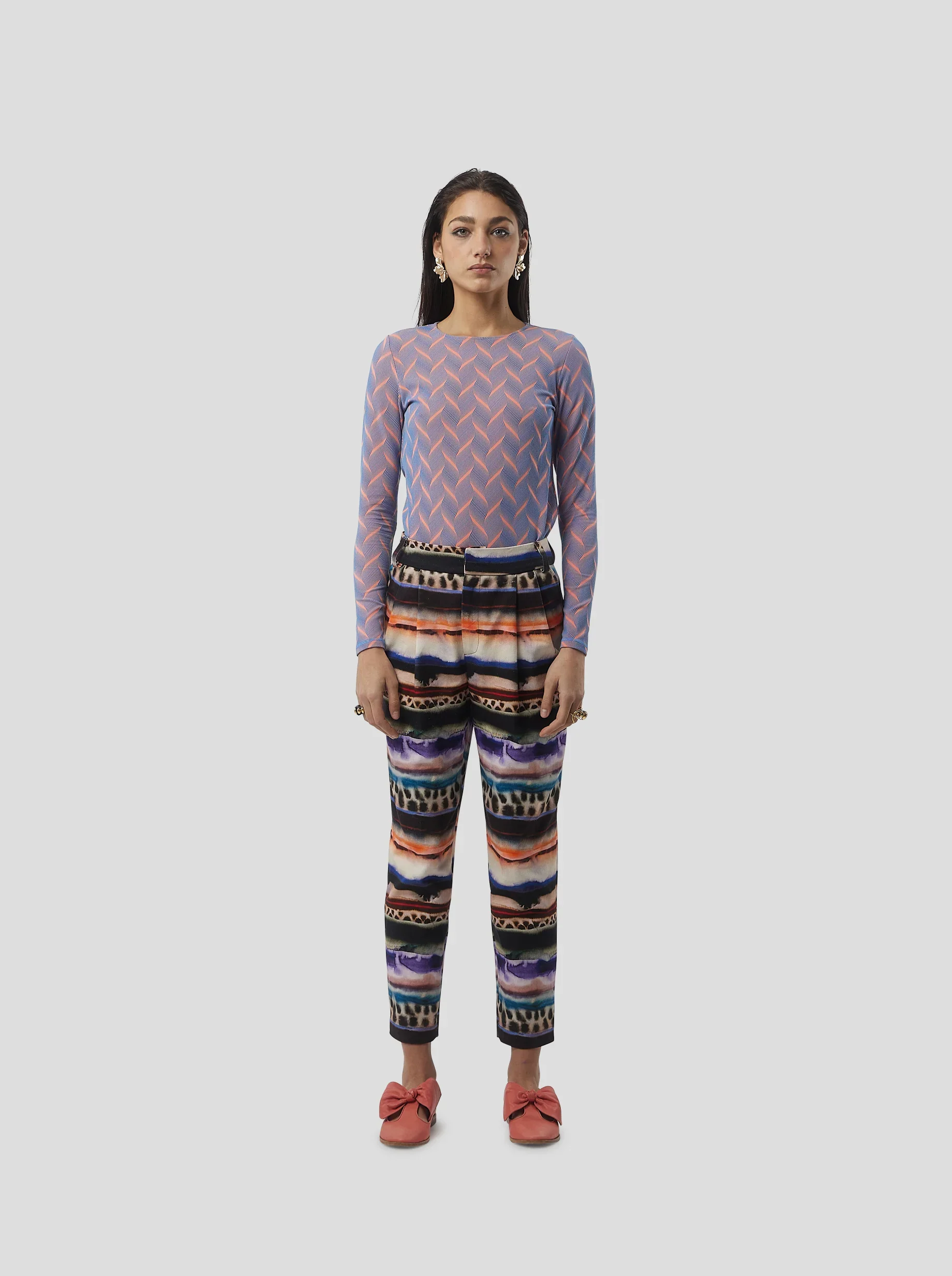Gabriel Pants in Edgewalk print