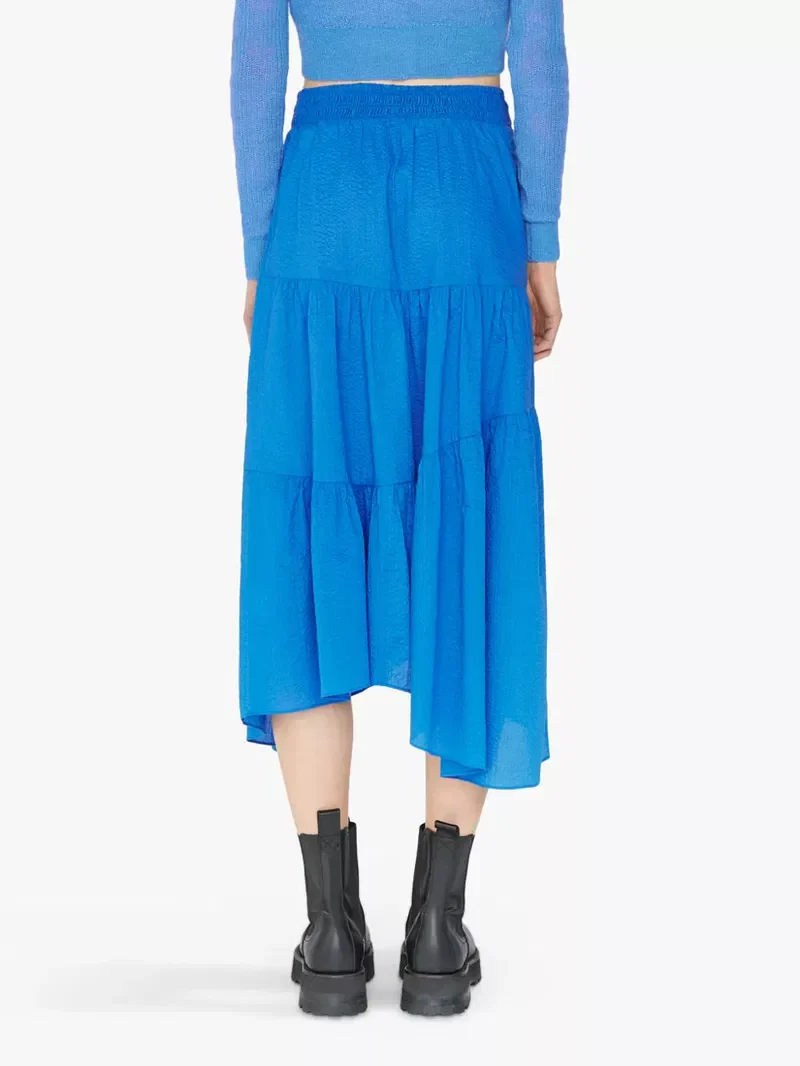 Jupe Gathered Seam - Cornflower Blue - Image 3