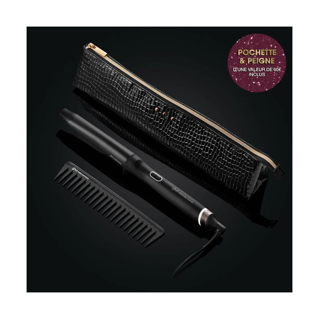 Coffret Boucleur Ghd Chronos Conical Wand, Le Peigne Démêloir Ghd Et Sa Pochette - Image 3