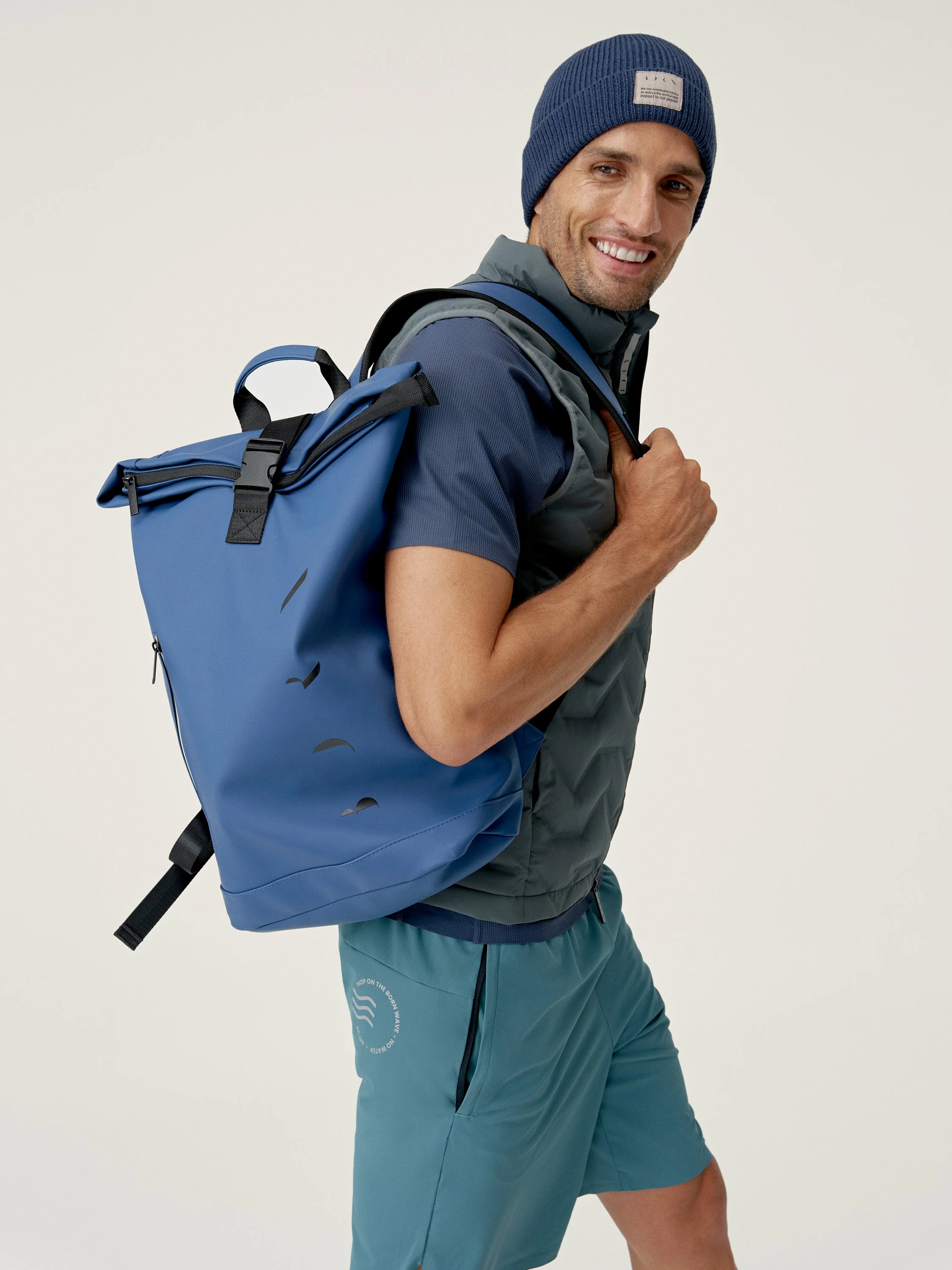 Chapeau Indo - Bleu Profond - Homme - Image 2
