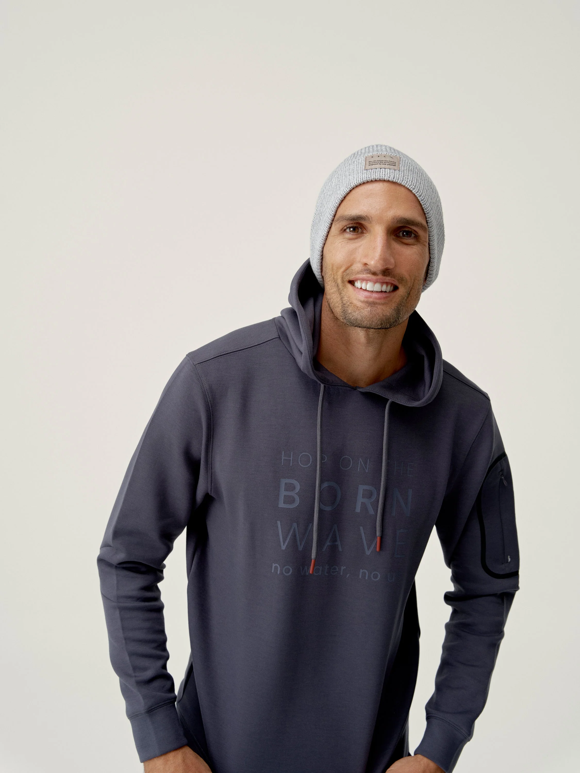 Chapeau Indo - Gris Mélange - Homme - Image 2