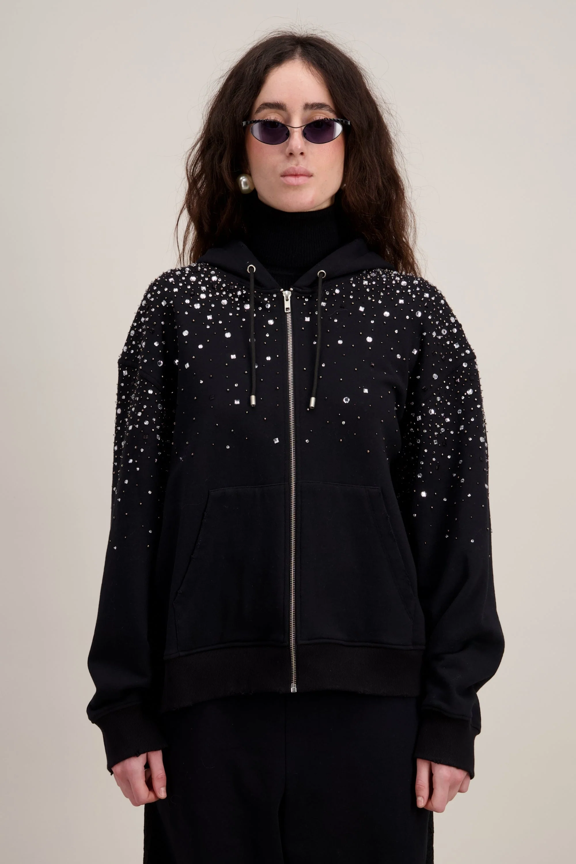Hoodie Brodé Cristaux - Image 2