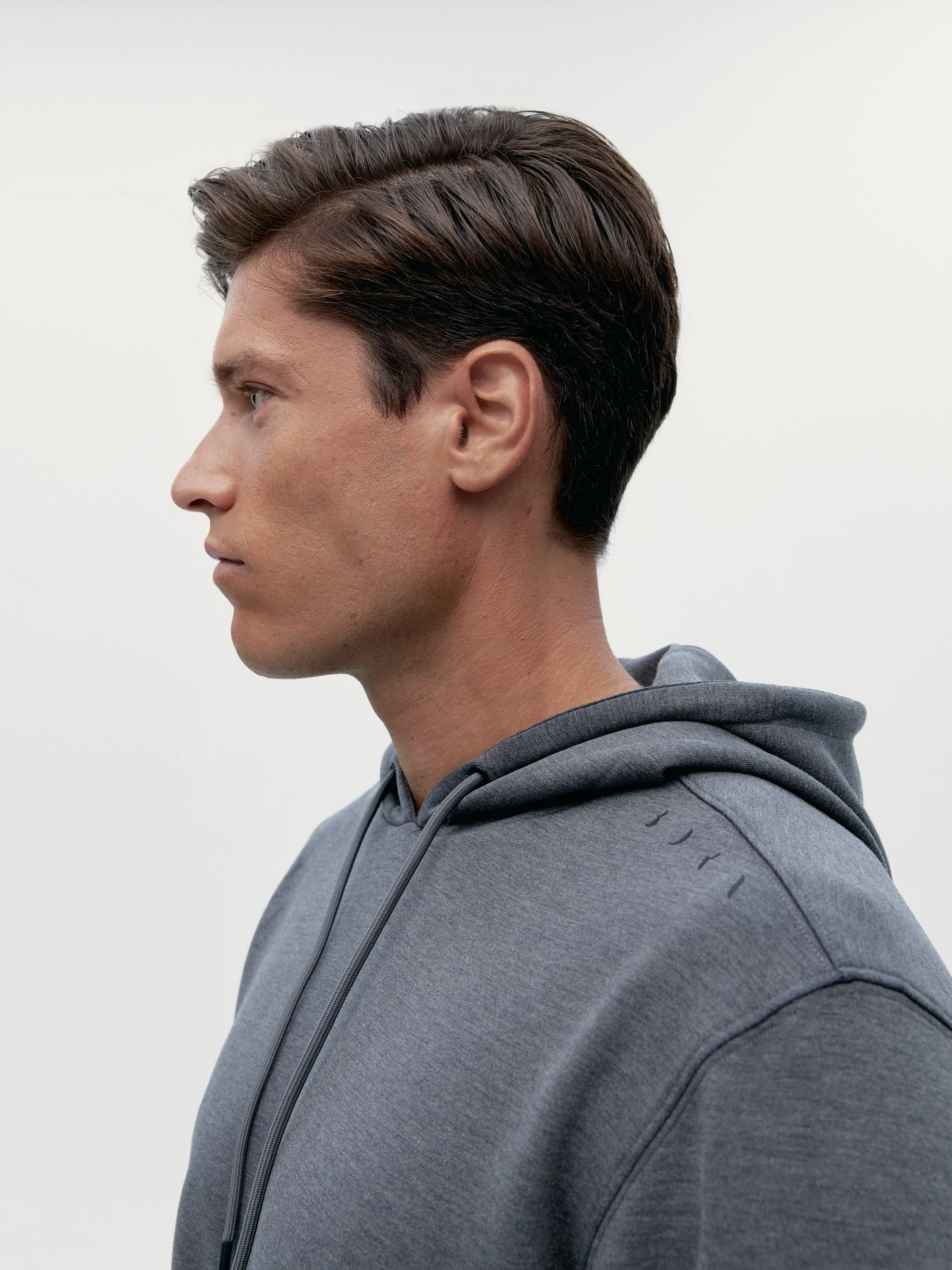 Sweat À Capuche Marion - Gris Mélange - Homme - Image 4