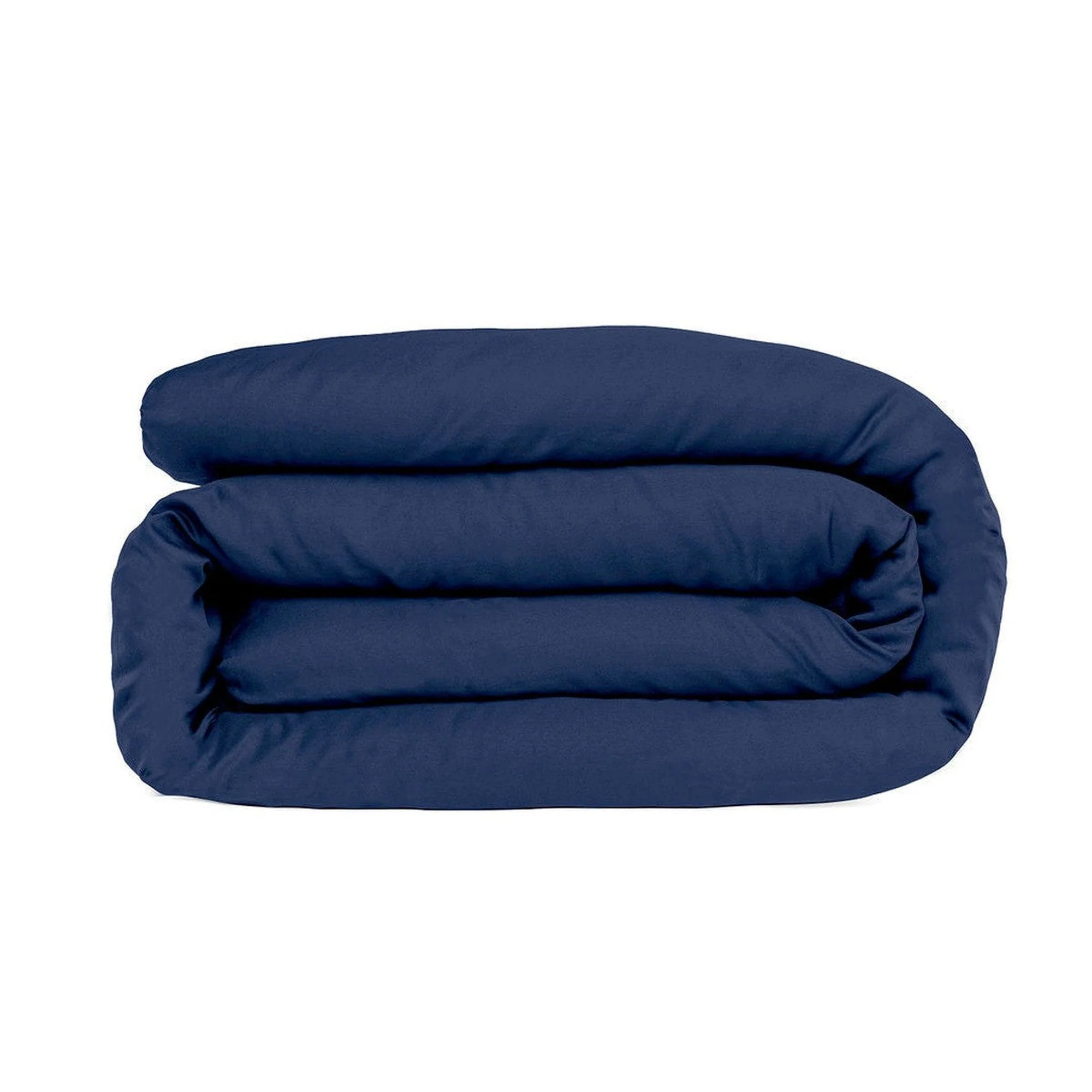 Housse De Couette Julia - Bleu Indigo - Satin De Coton - Image 4