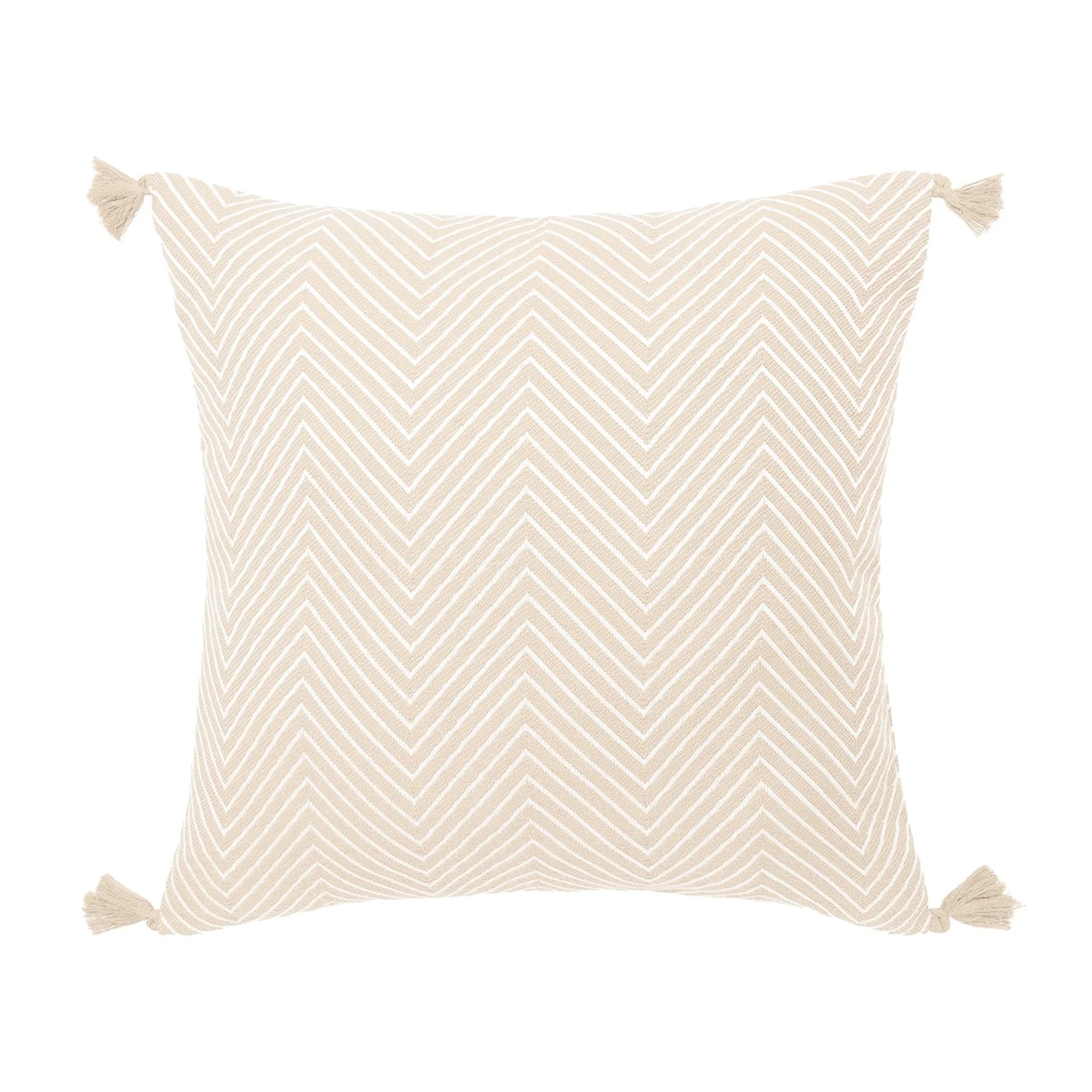 Housse De Coussin Amsterdam - Taupe Clair - Coton - Image 2