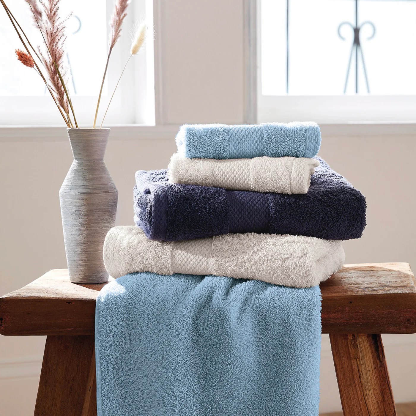 Maxi Drap De Bain - Bleu Marine - Image 2