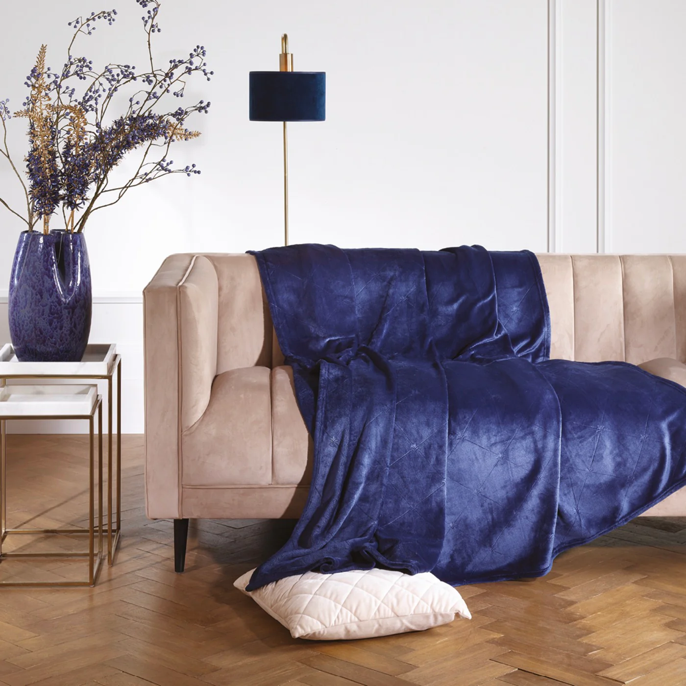 Maxi Plaid - Diamond - Bleu Foncé