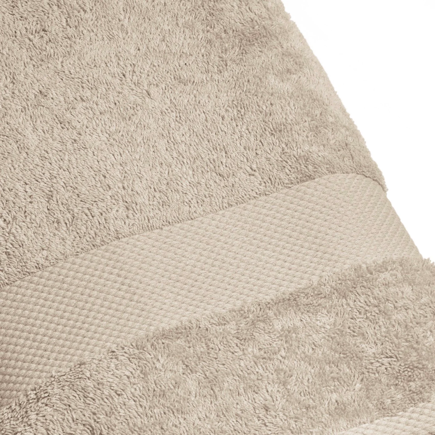 Set De 2 Draps De Bain - Taupe - Image 3