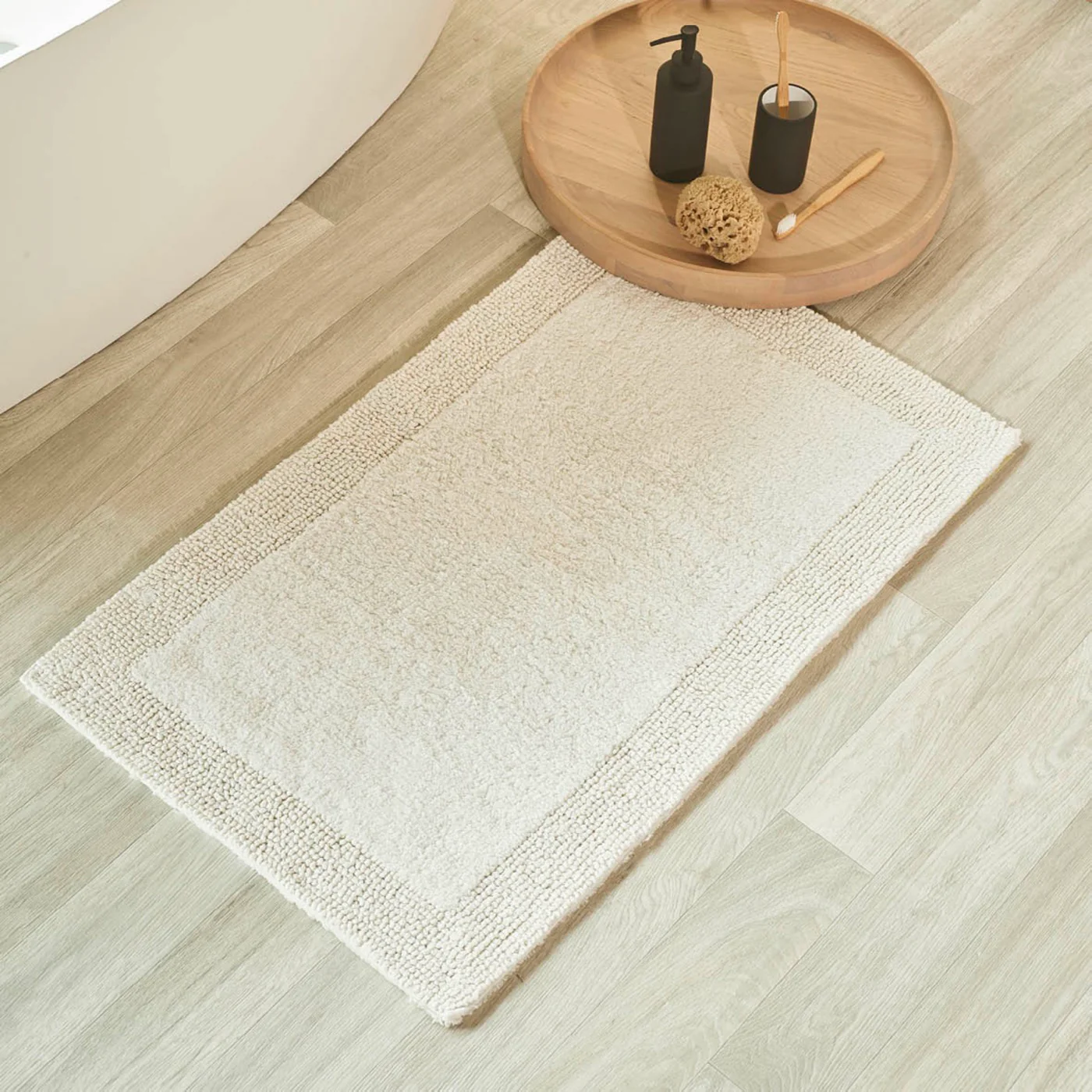 Tapis De Bain - 8 - Blanc - Image 4