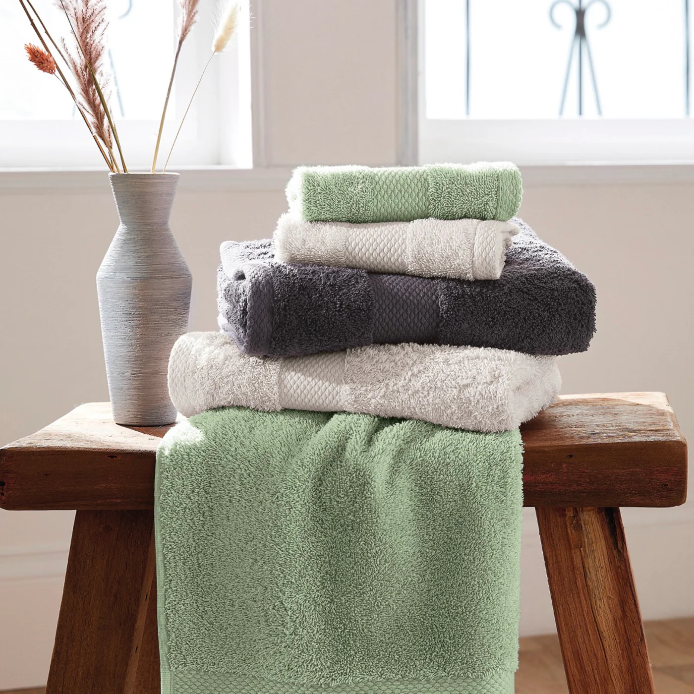 Tapis De Bain - Vert Amande - Image 2
