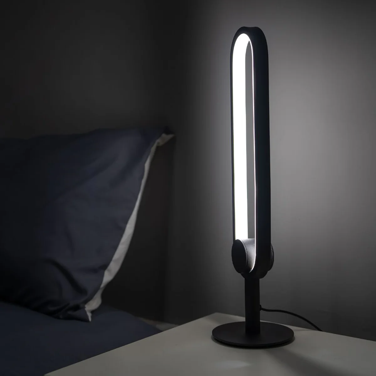 Lampe De Table Scoop Aluminium - Noir - Image 3