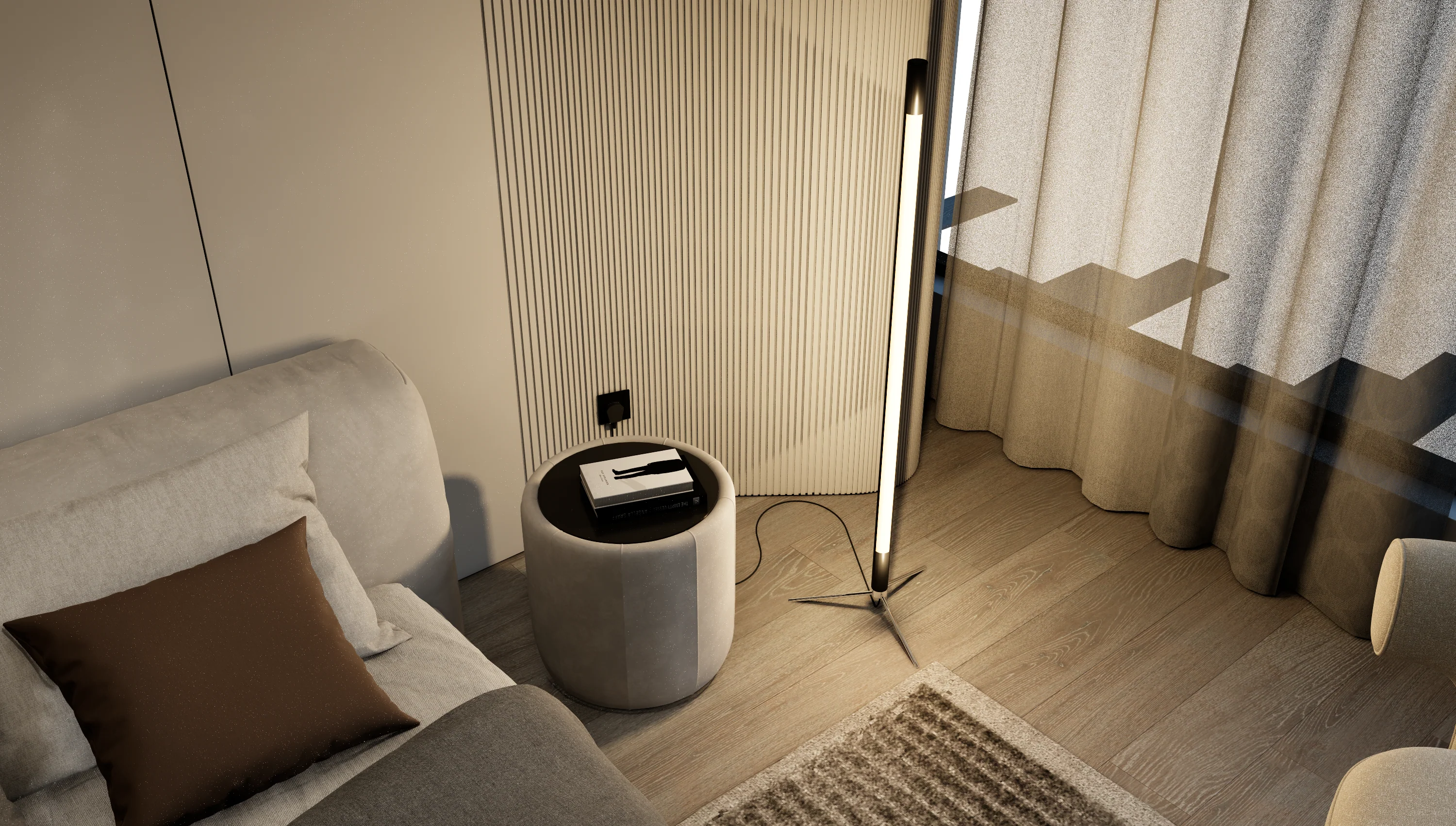 Lampadaire Vigga - Noir - Image 20
