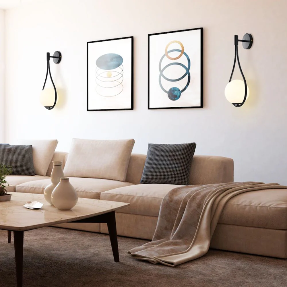 Lampe Murale Klok - Noir - Image 2
