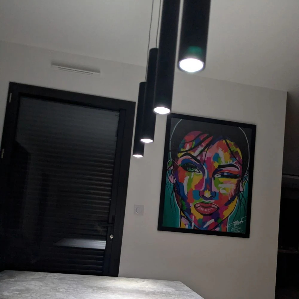 Lampe Suspendue Fakla Dimmable - Noir - Image 6