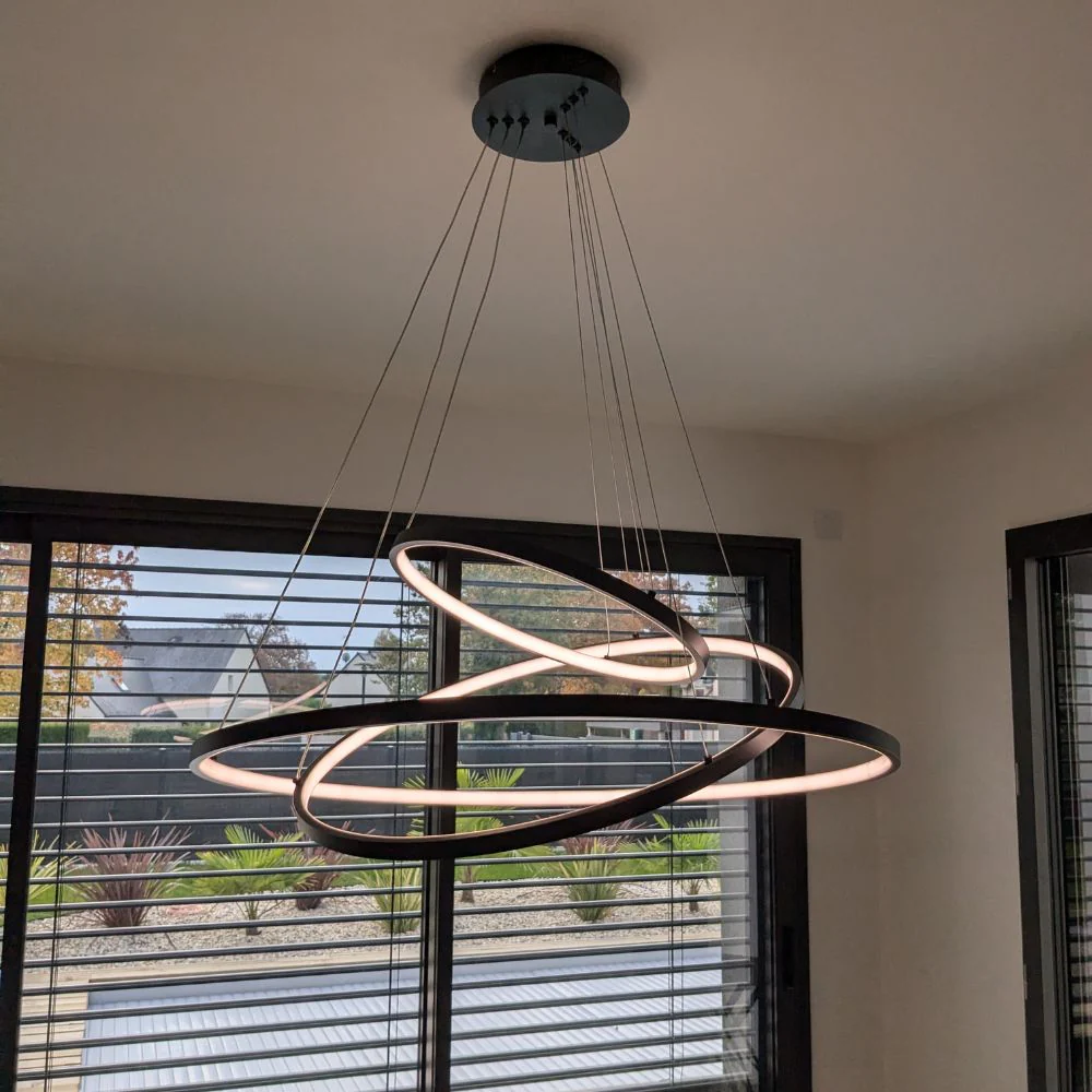 Lustre Intérieur Waves - Noir - Image 14