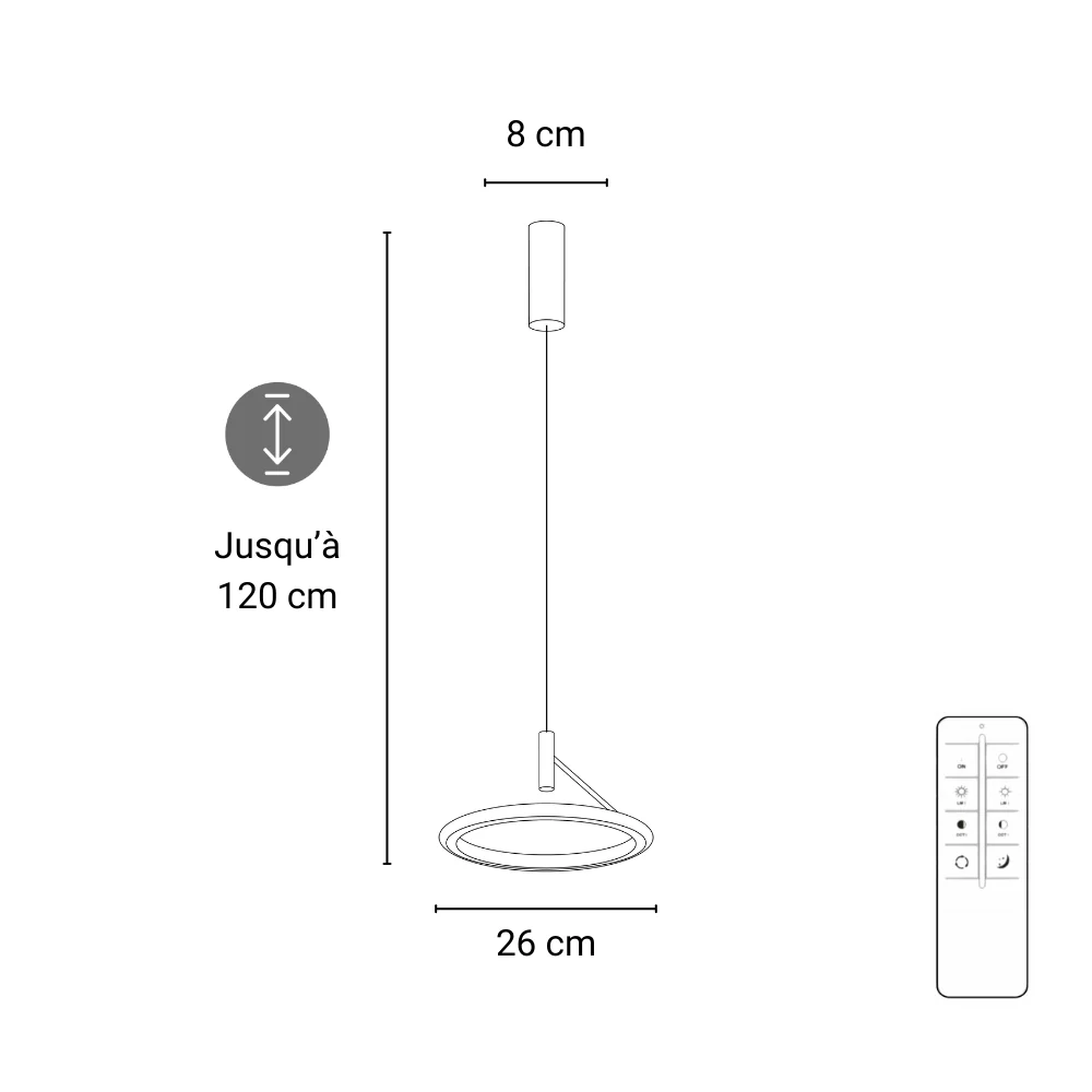 Suspension Brisa - Blanc - Image 12