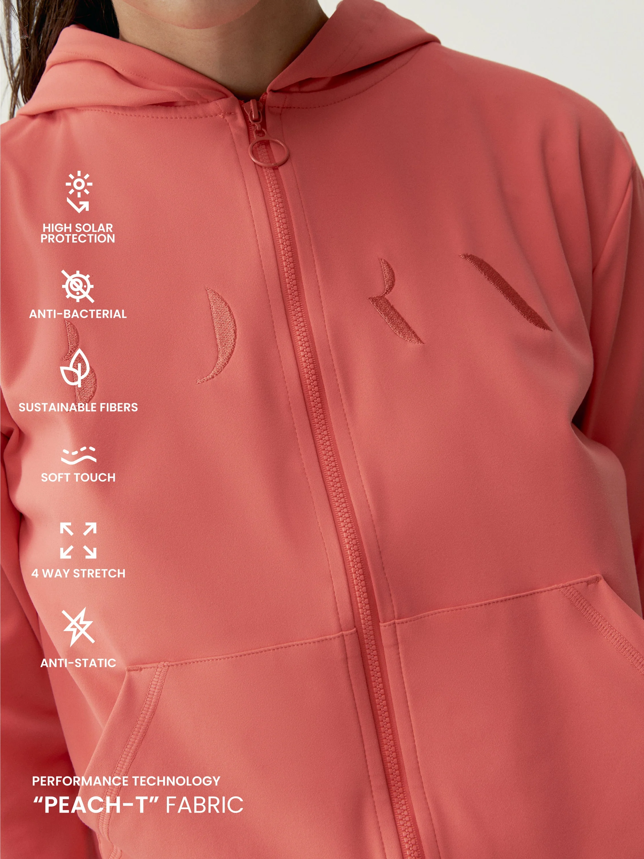 Veste Abbie - Corail Brillant - Femme - Image 5