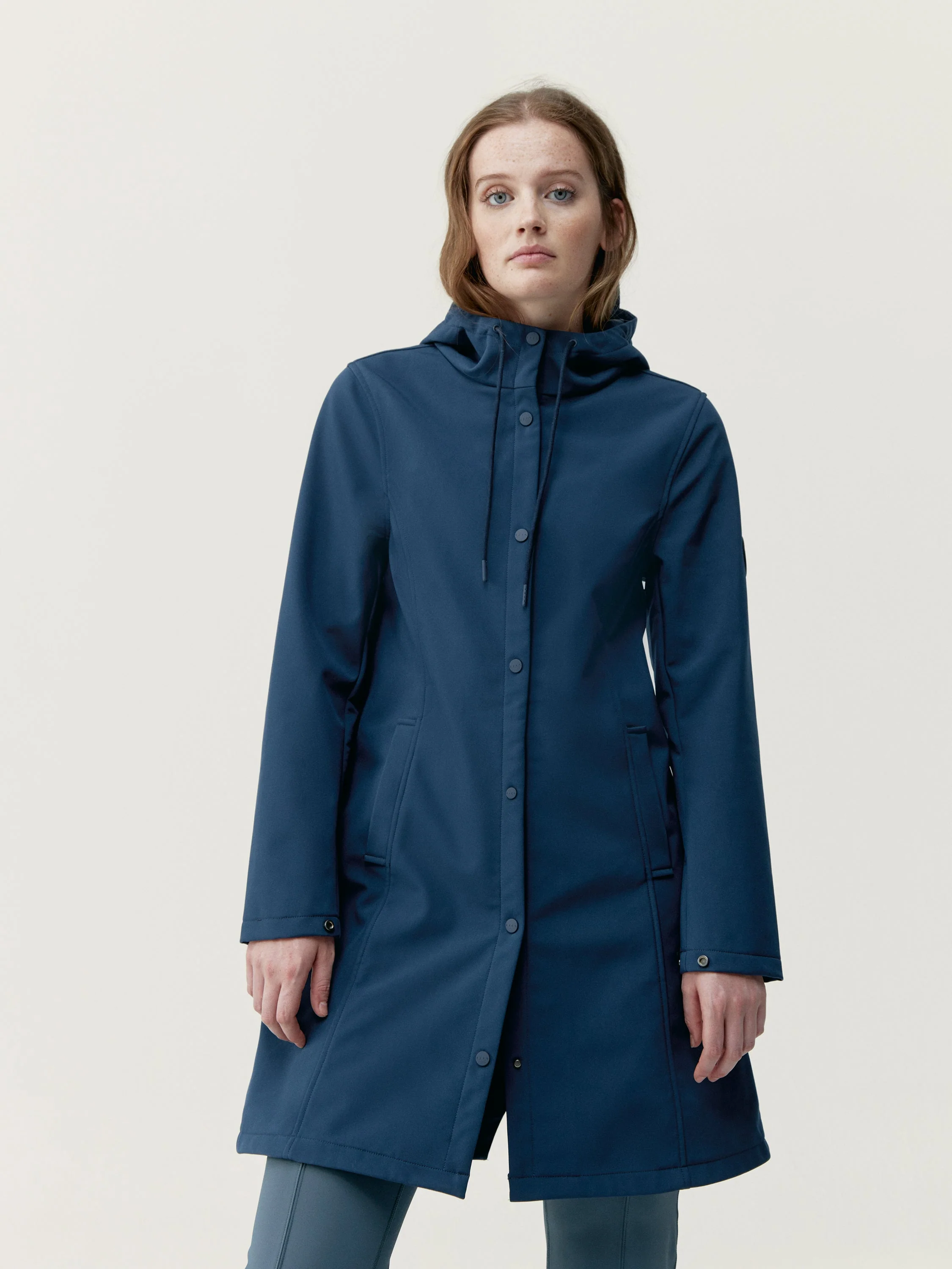 Veste Trench - Bleu Marin - Femme