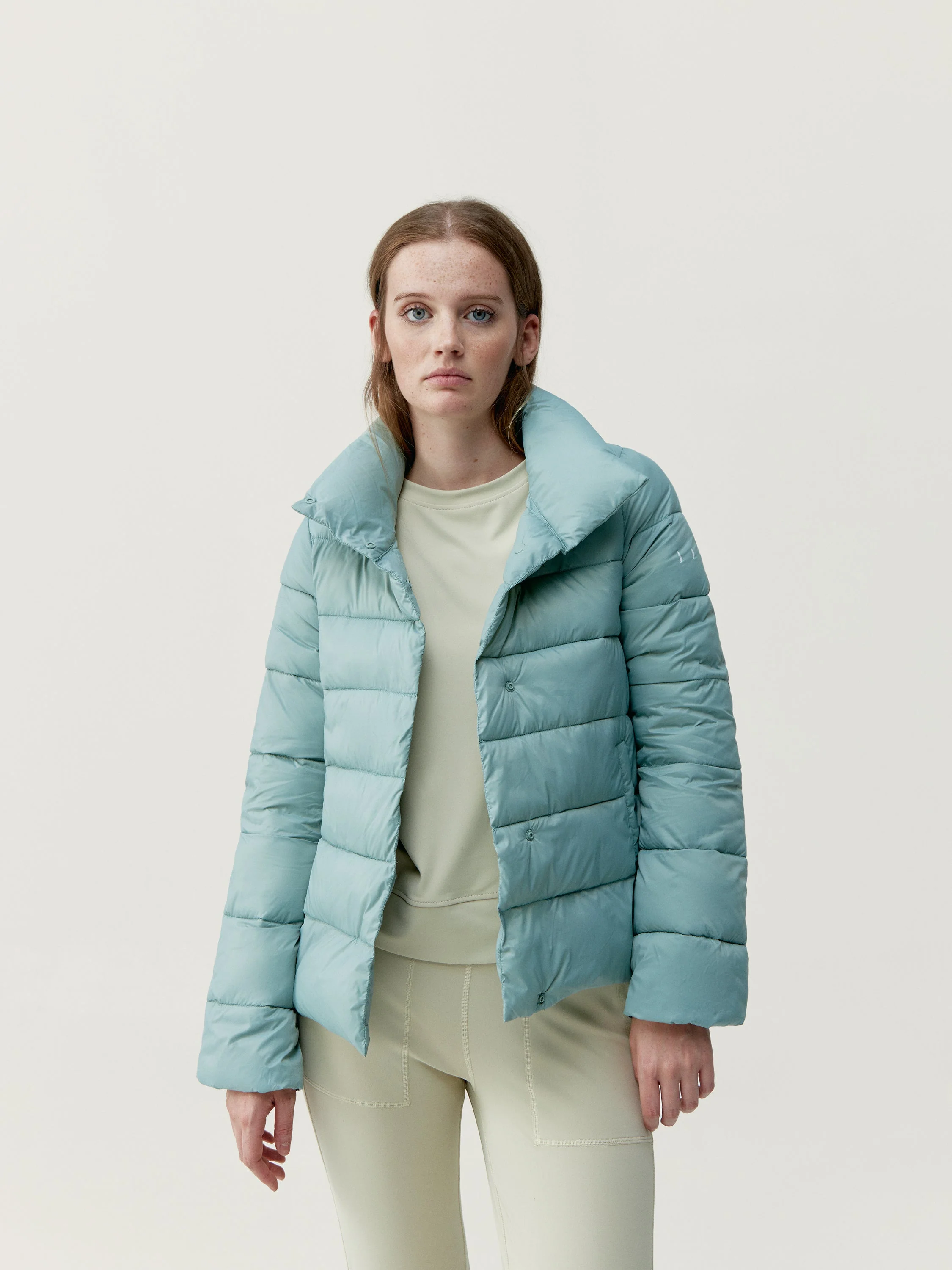 Veste Vegan Hack - Gris Jade - Femme - Image 7