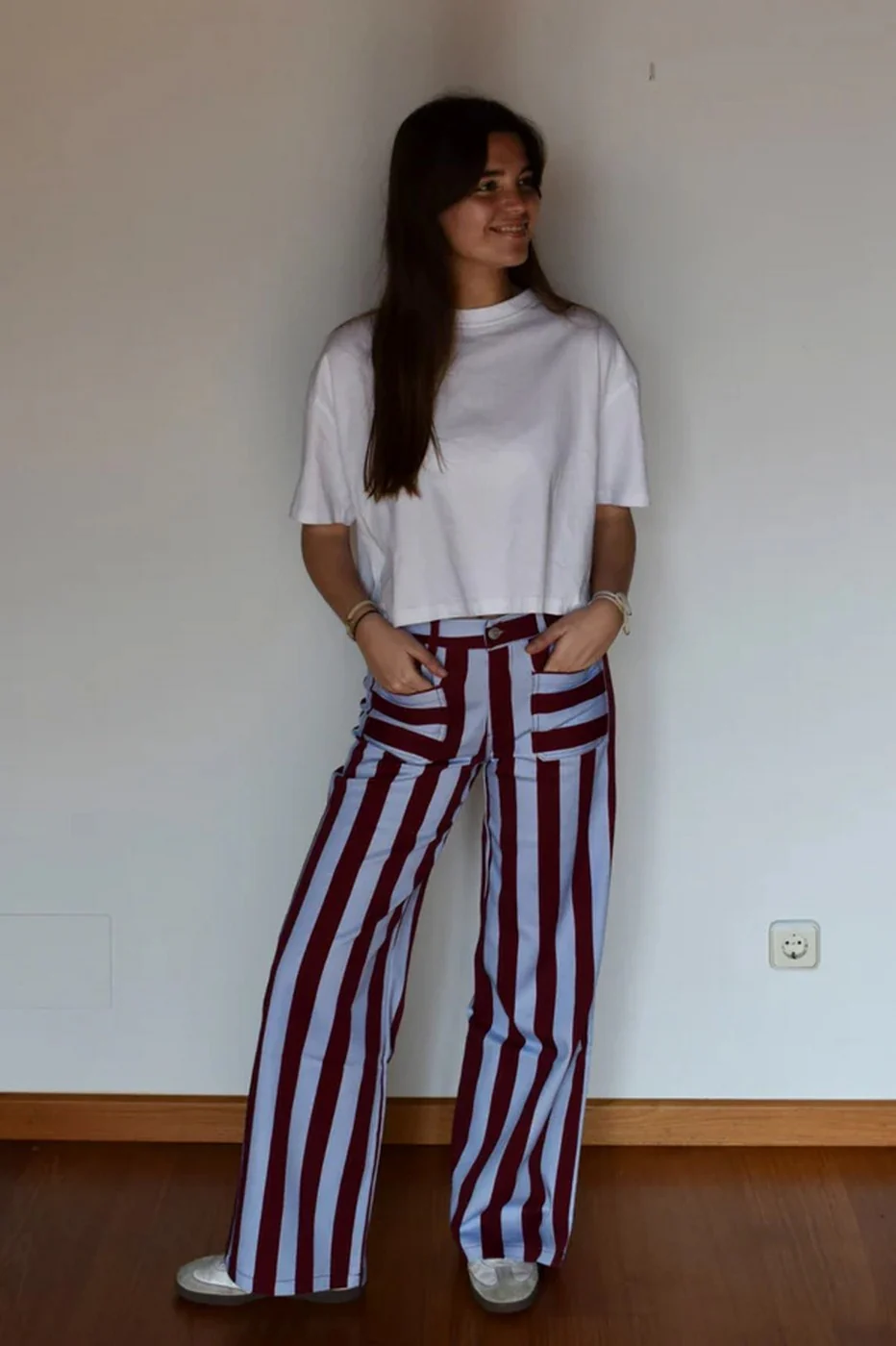 Jean Valeria Rayas Burgundy y Celeste - Image 3