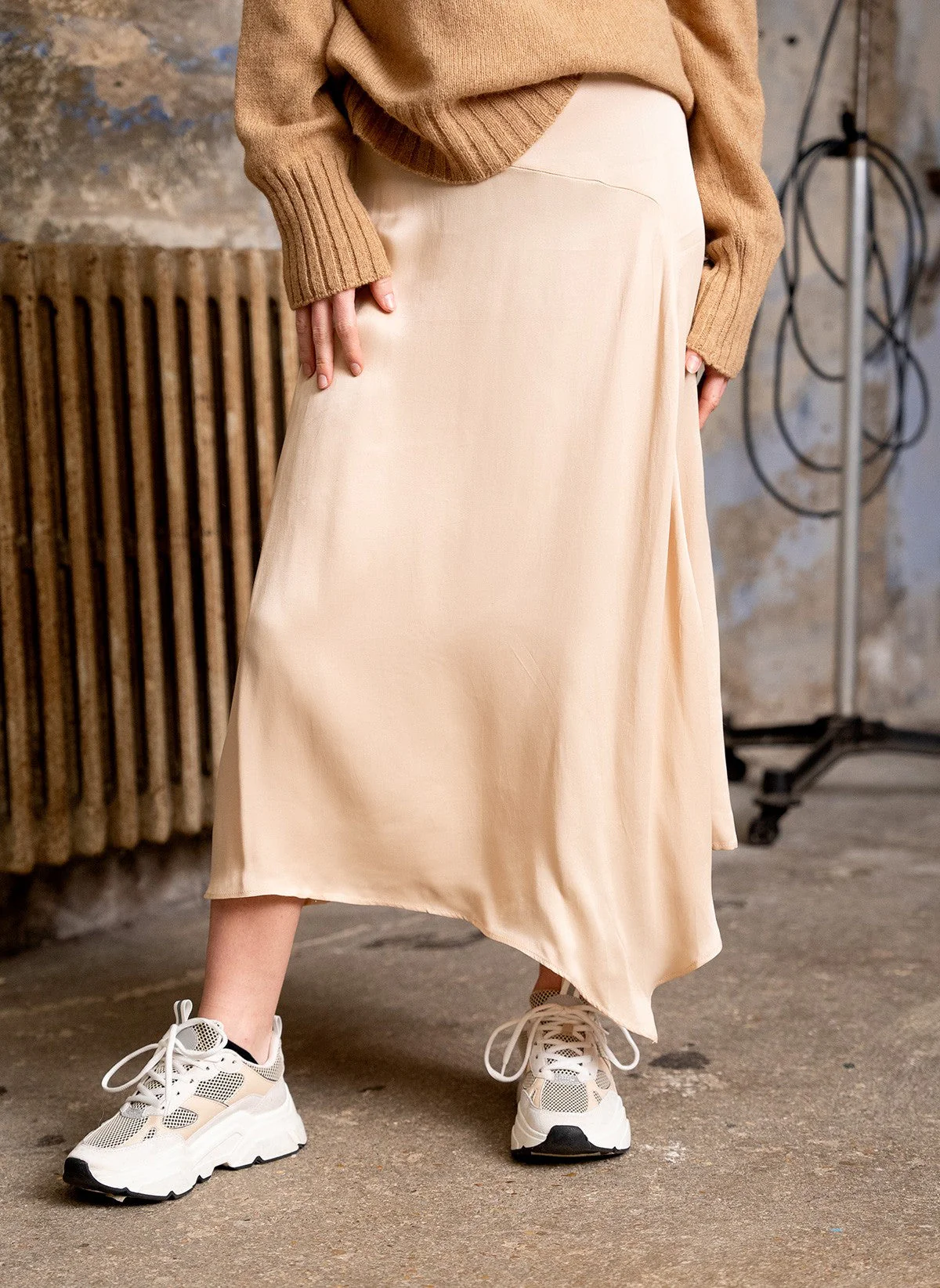 Jupe Midi Ilse - Latte - Image 3