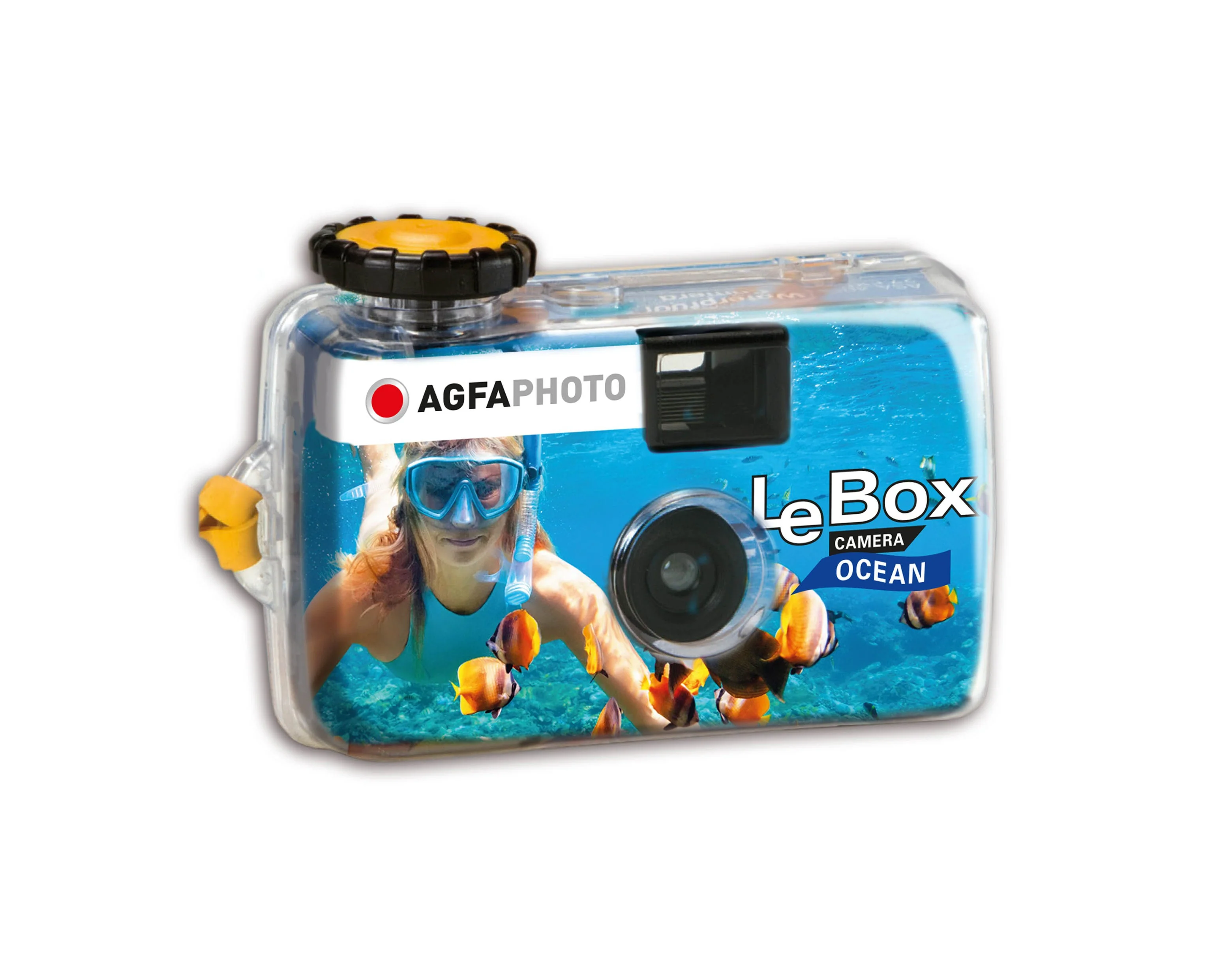 Appareil Photo Jetable Waterproof Lebox Ocean - 27 Photos Couleur - Agfaphoto