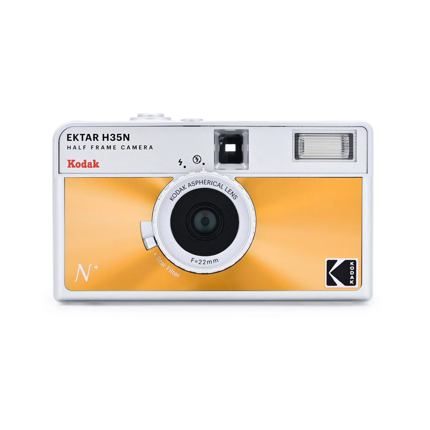 Appareil Argentique - EKTAR H35N - Glazed Orange - 1 Pellicule Couleur Offerte - Kodak - Image 8