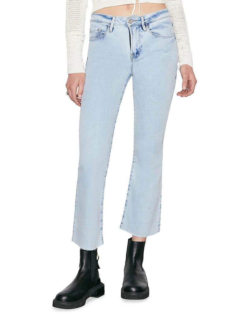 Pantalon Le Crop Mini Boot Raw After - Atwood