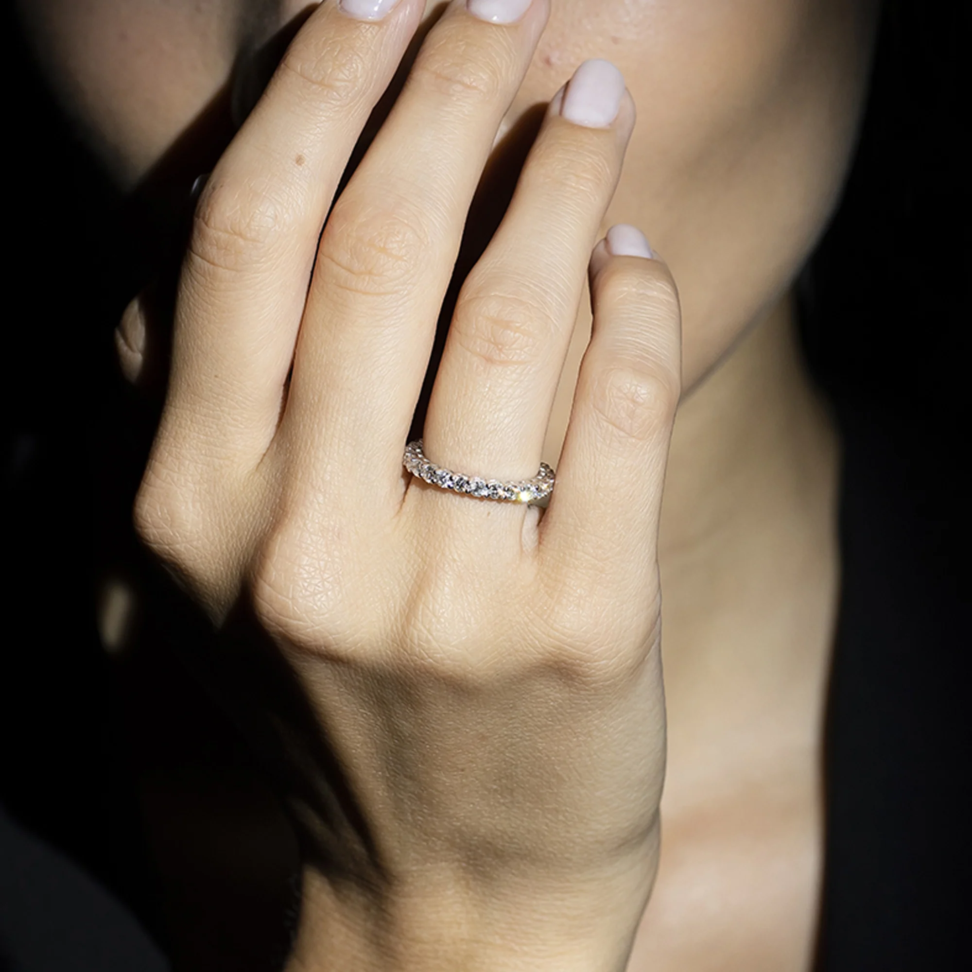 Bague "Mon Tour Complet 1Ct" Diamant 1Ct/30 - Or Jaune 375/1000