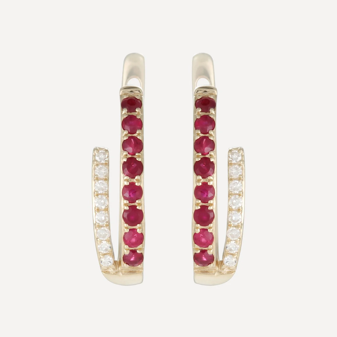 Boucles D'Oreilles "Mattie" D0,05/16 R0,20/16 - Or Jaune 375/1000