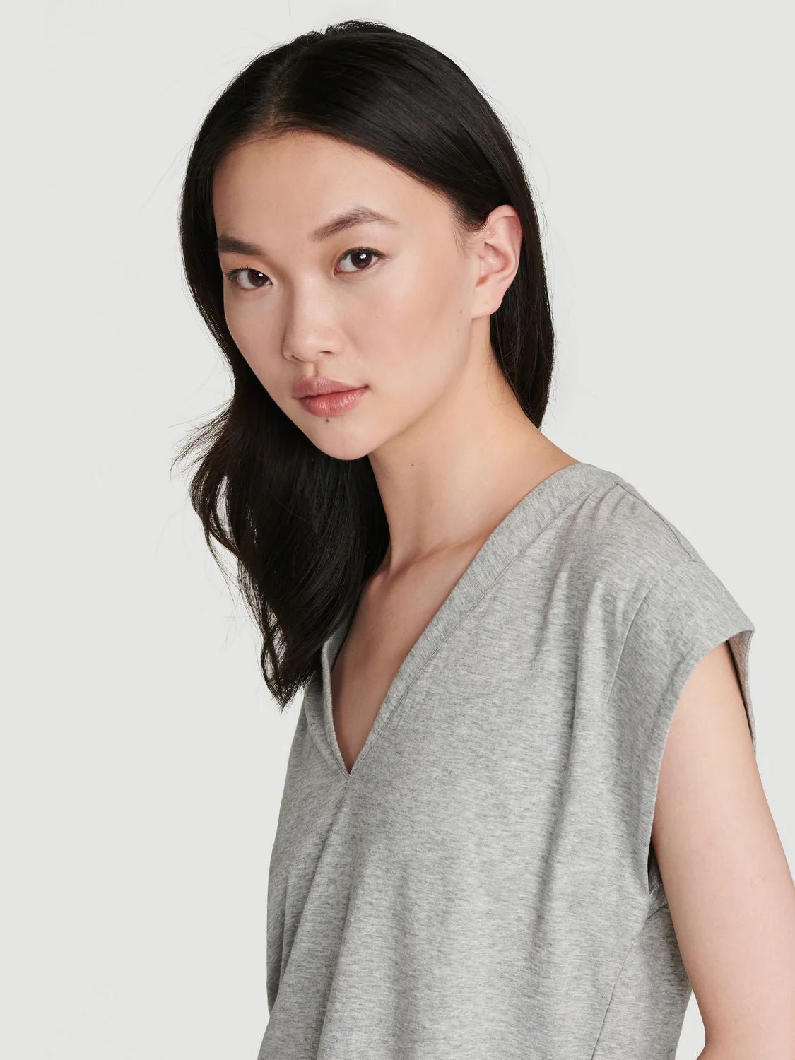 Top Le High Rise V - Gris Heather - Image 4