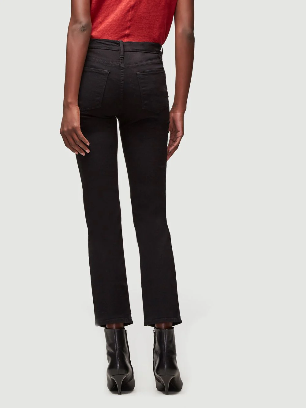 Pantalon Le High Straight - Film Noir - Image 3