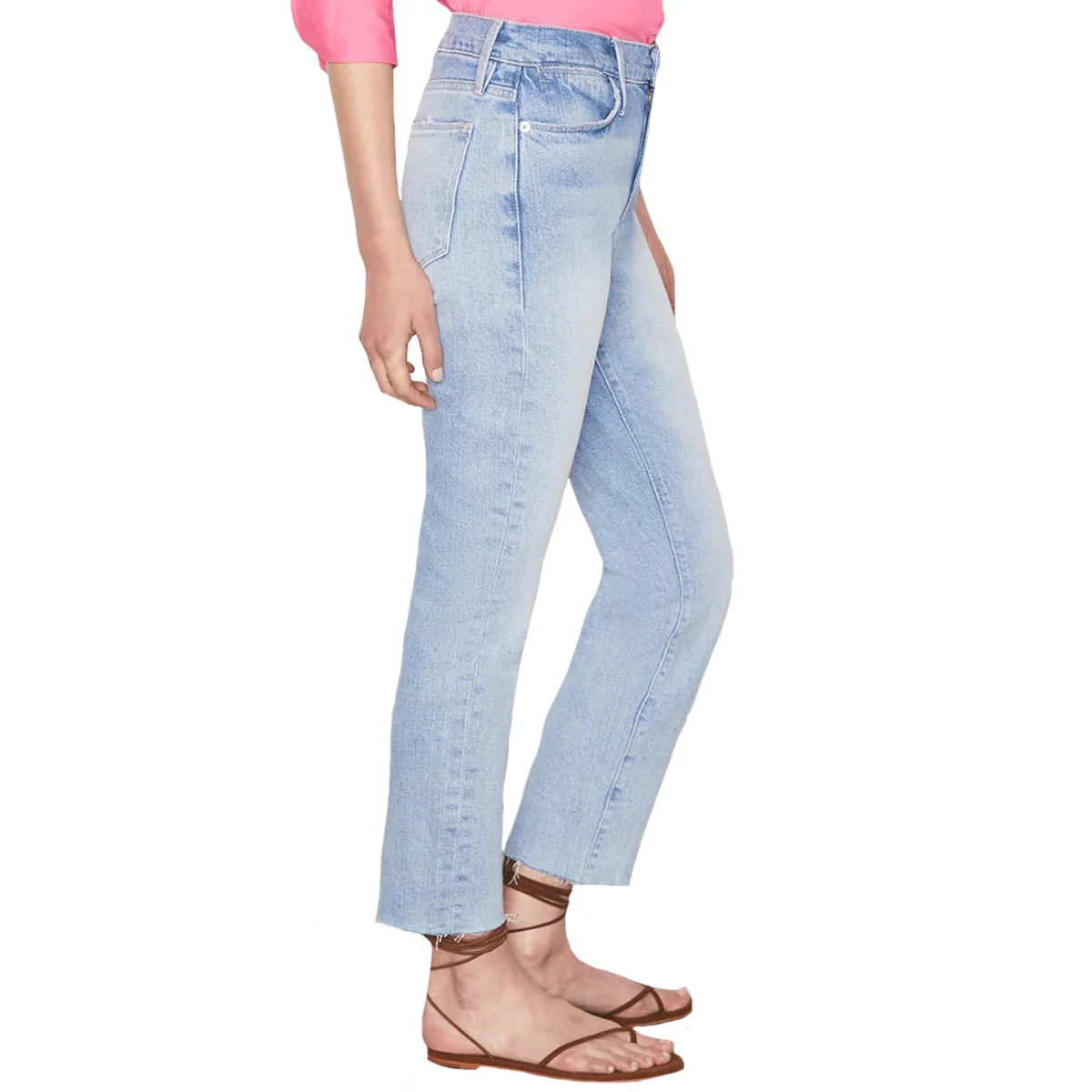 Pantalon Le High Straight Raw After - Blackthorn - Image 2