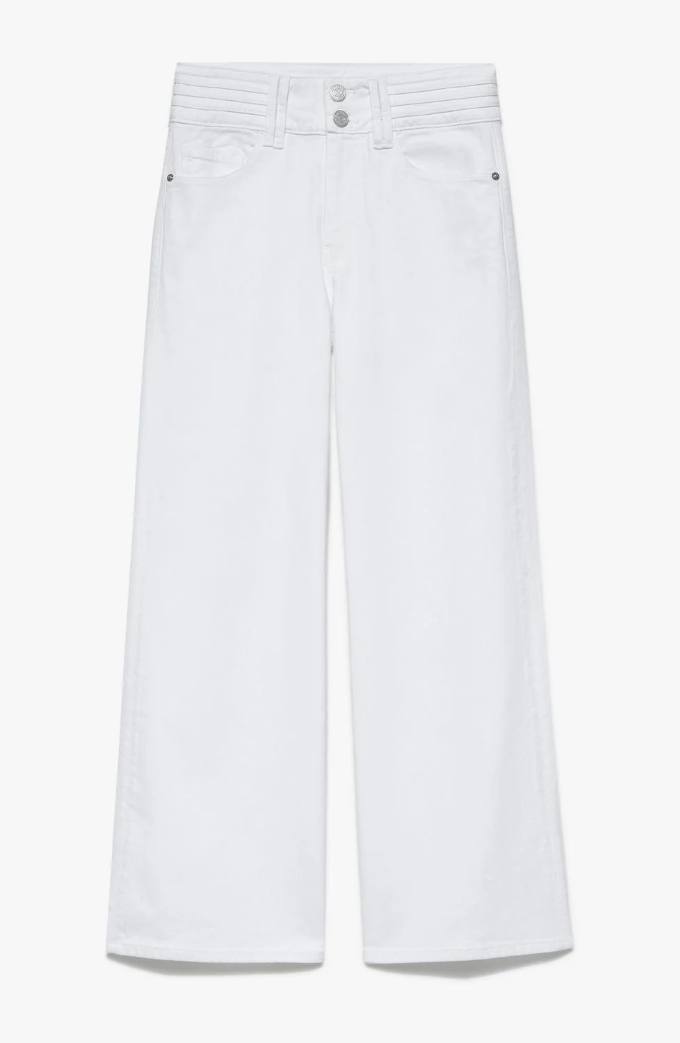 Pantalon Le Pixie Triple Binding Wide Leg - Blanc - Image 2