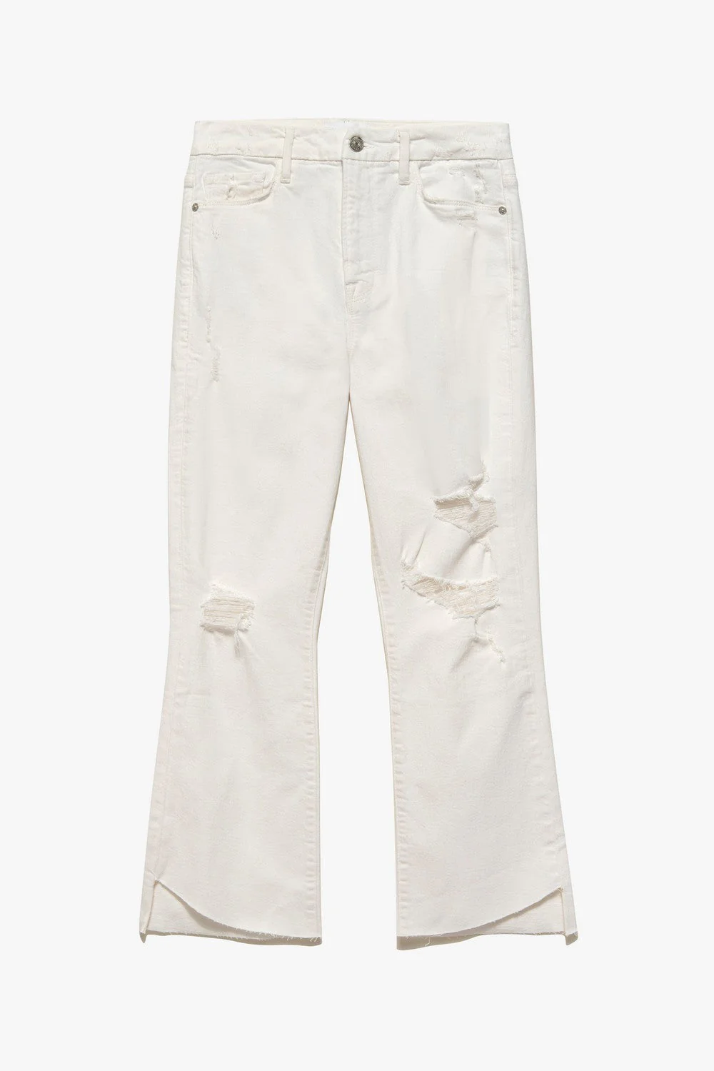Pantalon Le Super High Crop Mini Boot Cascade Hem - Au Natural Destruct - Image 3
