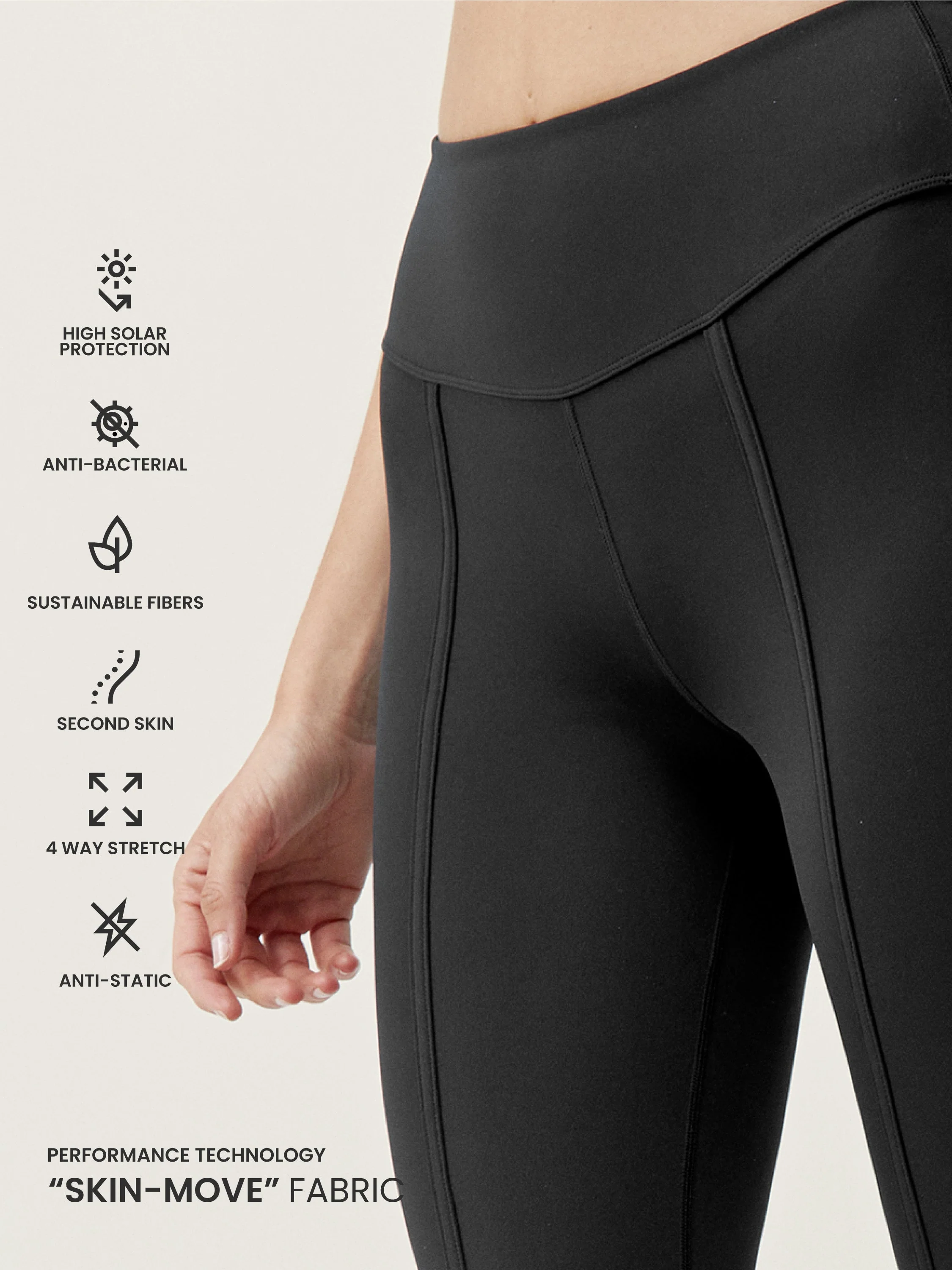 Legging Alisha - Noir - Femme - Image 5