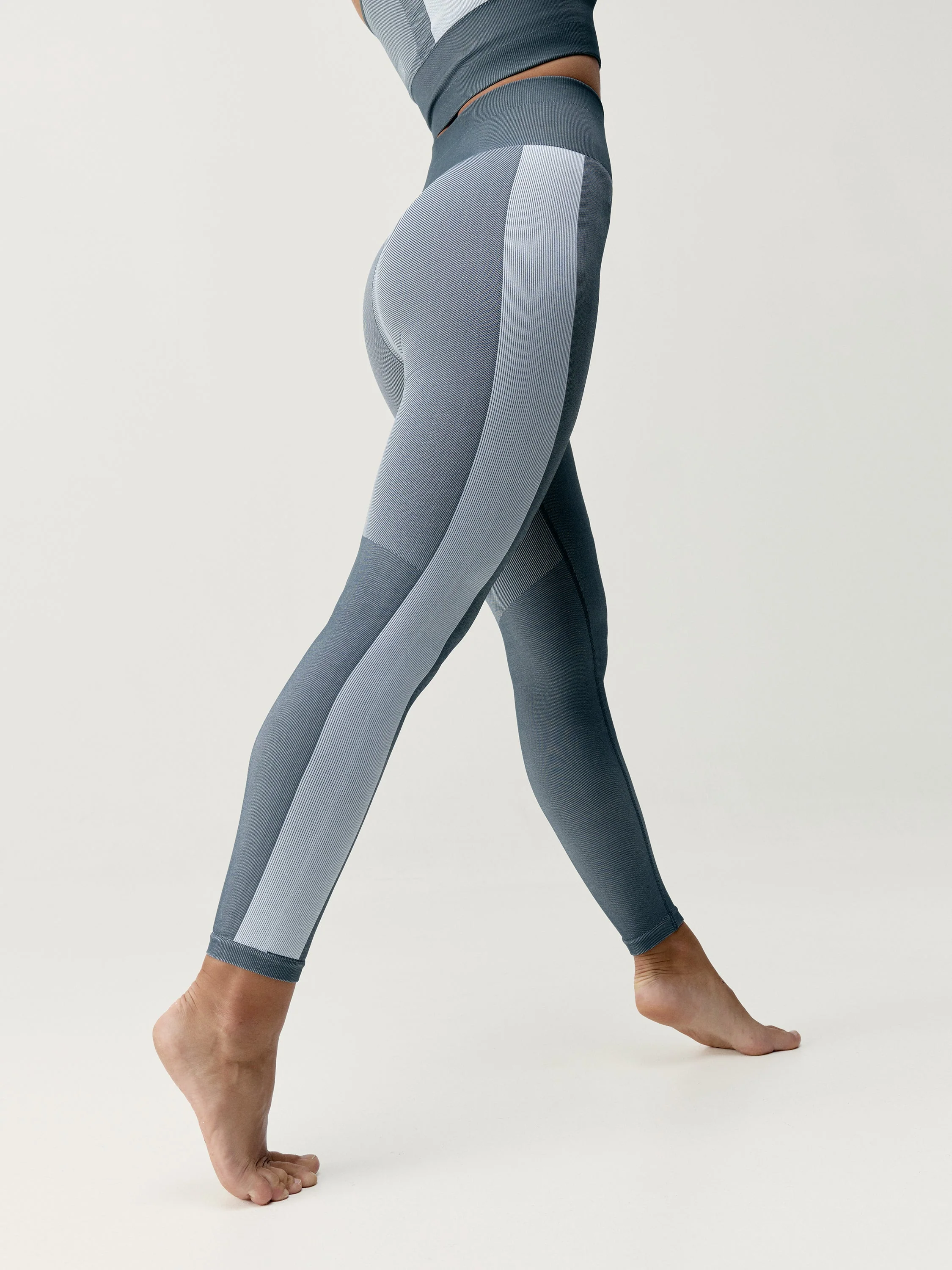Legging Athena Stormy Grey/White - Femme - Image 3