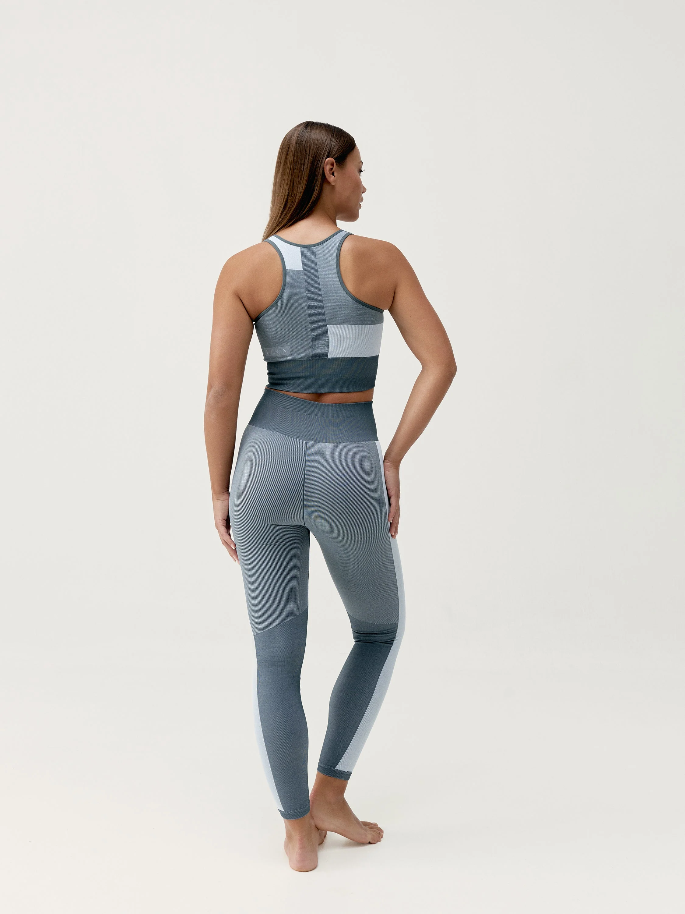 Legging Athena Stormy Grey/White - Femme - Image 5