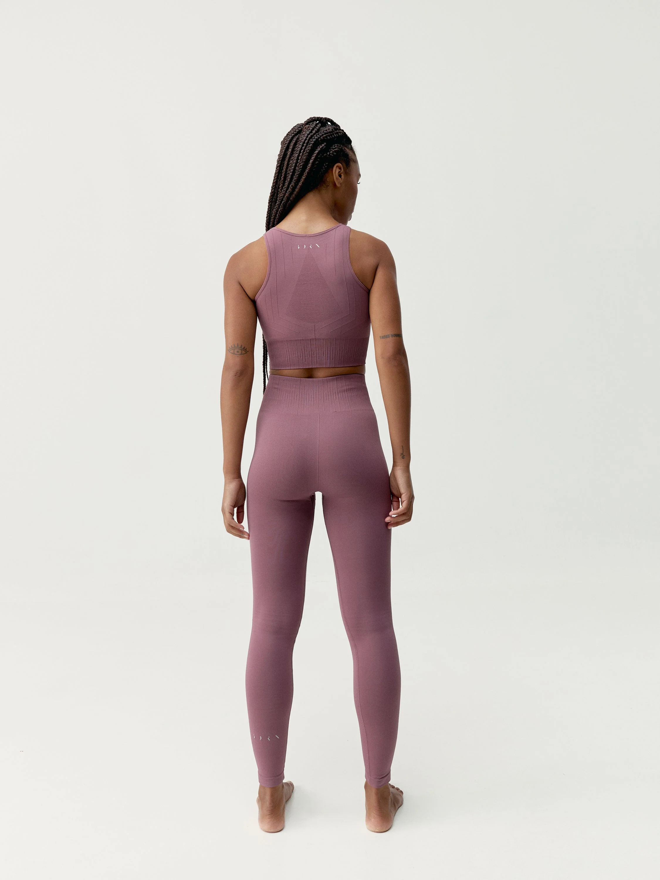 Legging Nawal Deep Rose - Femme - Image 2