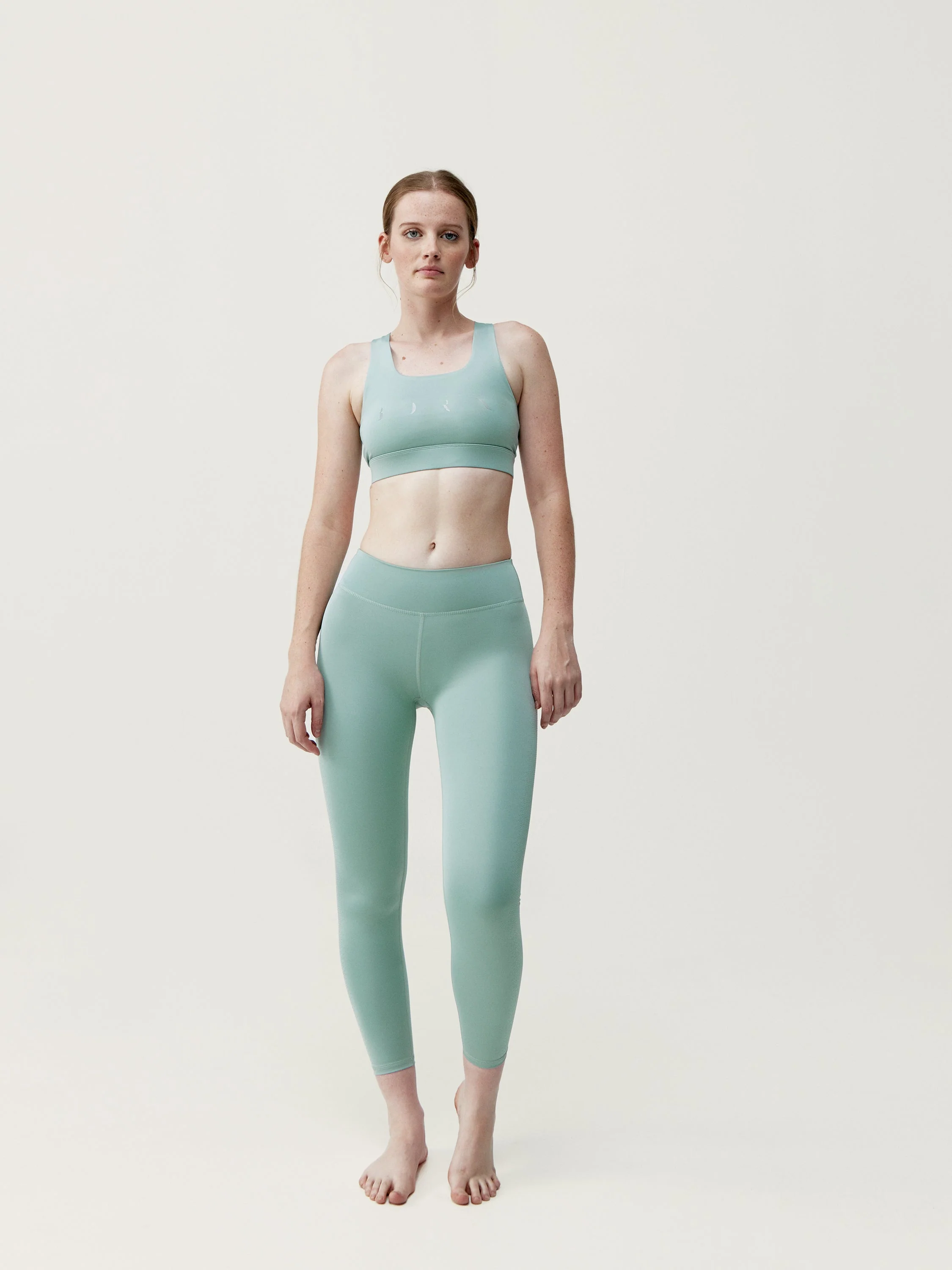 Legging Night - Gris Jade - Femme - Image 5