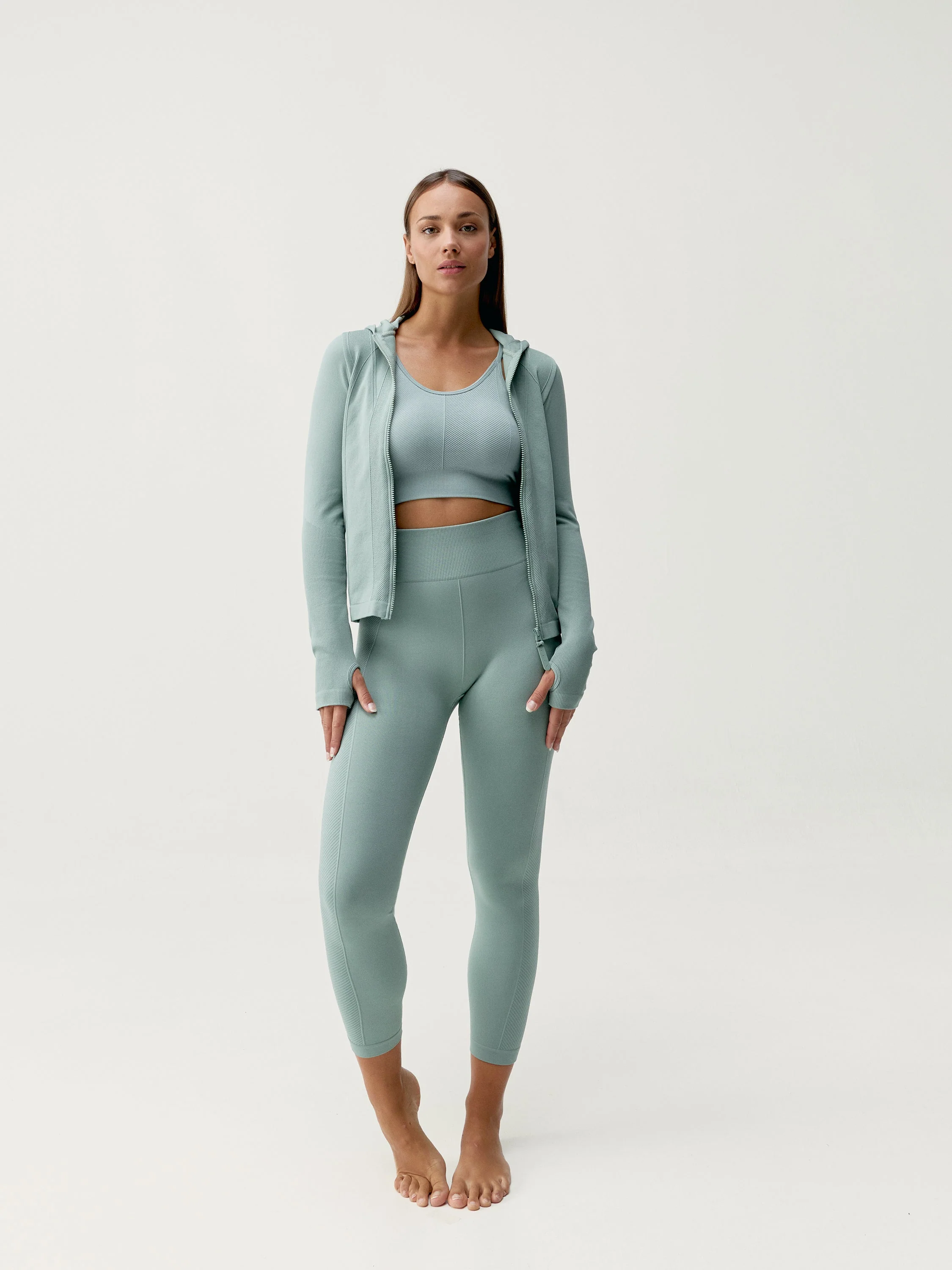 Legging Sarvan Iceberg Vert - Femme - Image 6