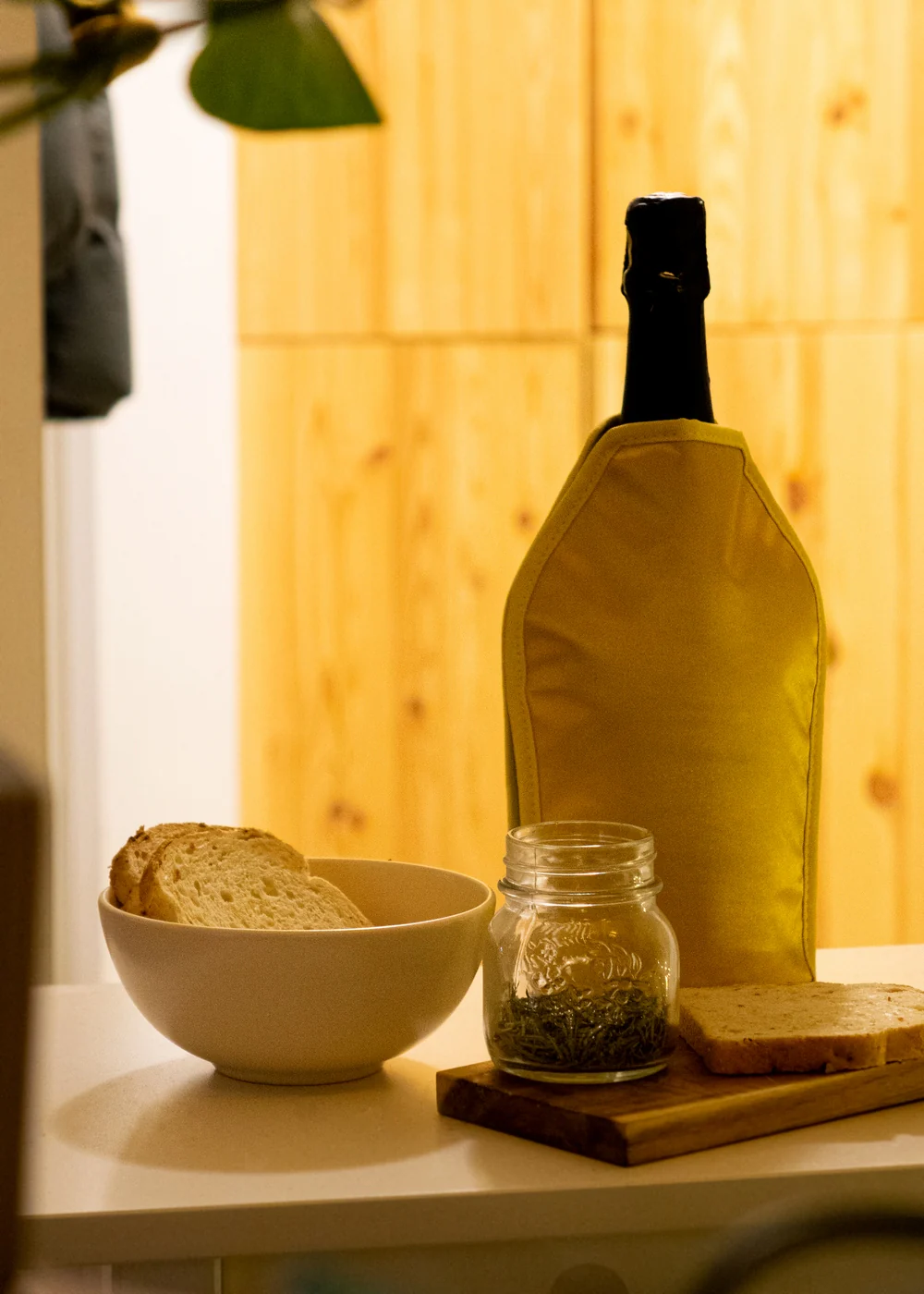 Rafraîchisseur De Bouteille Souple - Or