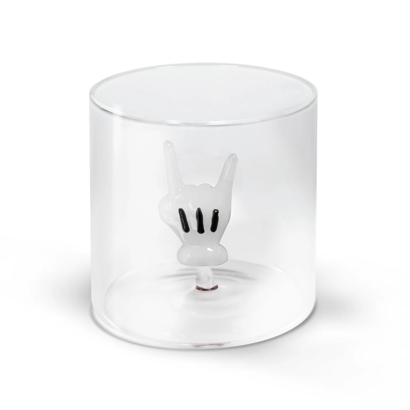 Gobelet En Verre Borosilicate - Figurine Main - Image 2
